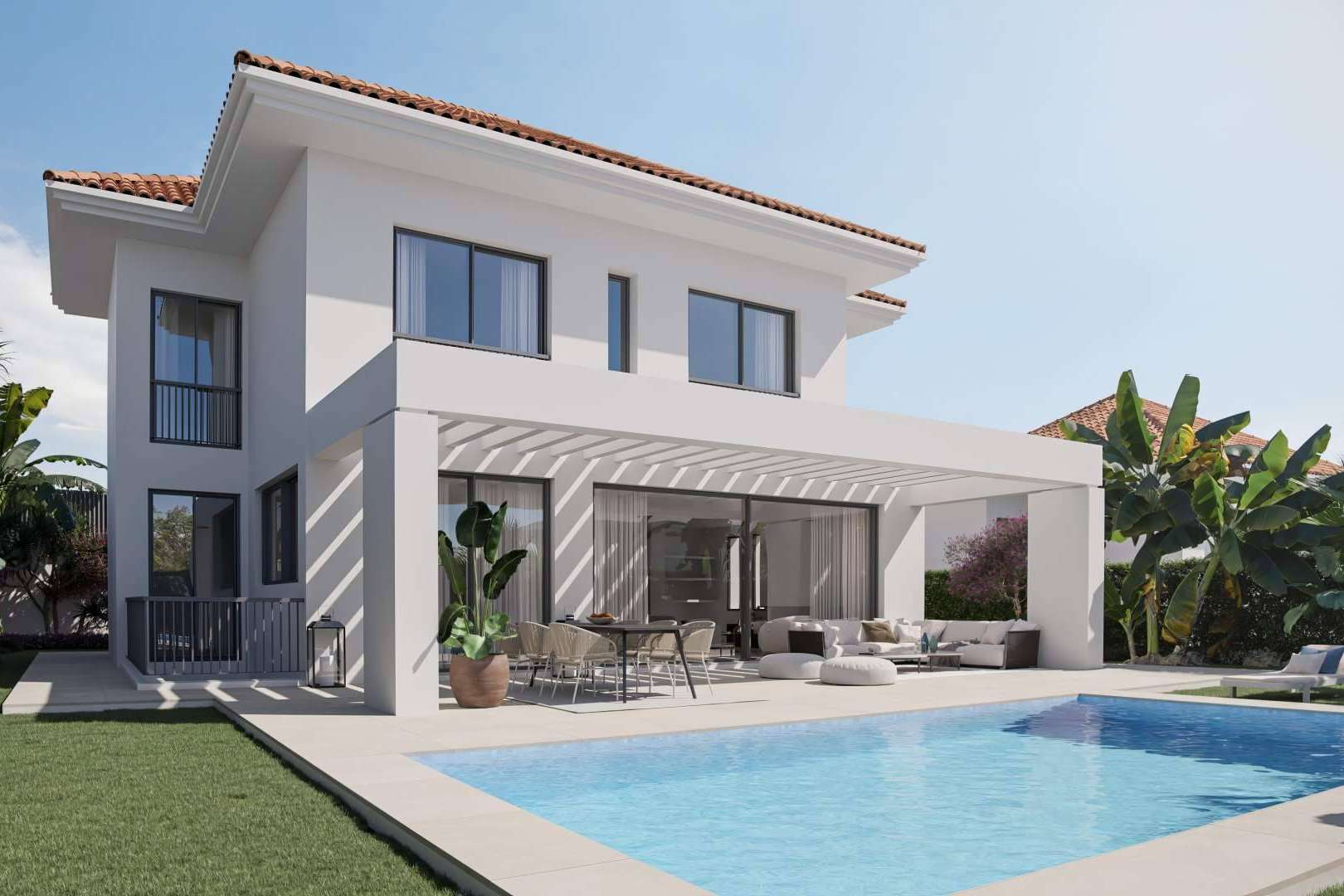 Lujo y tranquilidad, cerca de todo, es lo que ofrecen las nuevas villas en Calahonda de Nomad Realty
