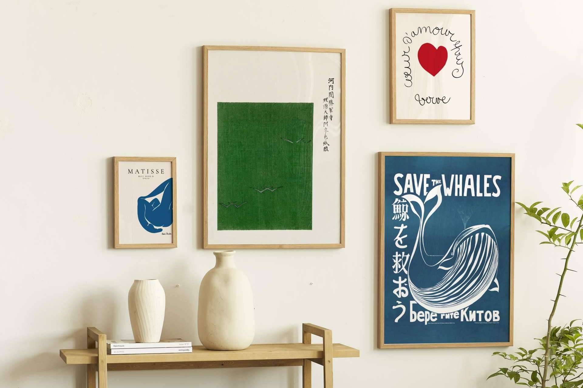 Las láminas decorativas online de Artesta permiten dar un toque especial a la decoración del hogar
