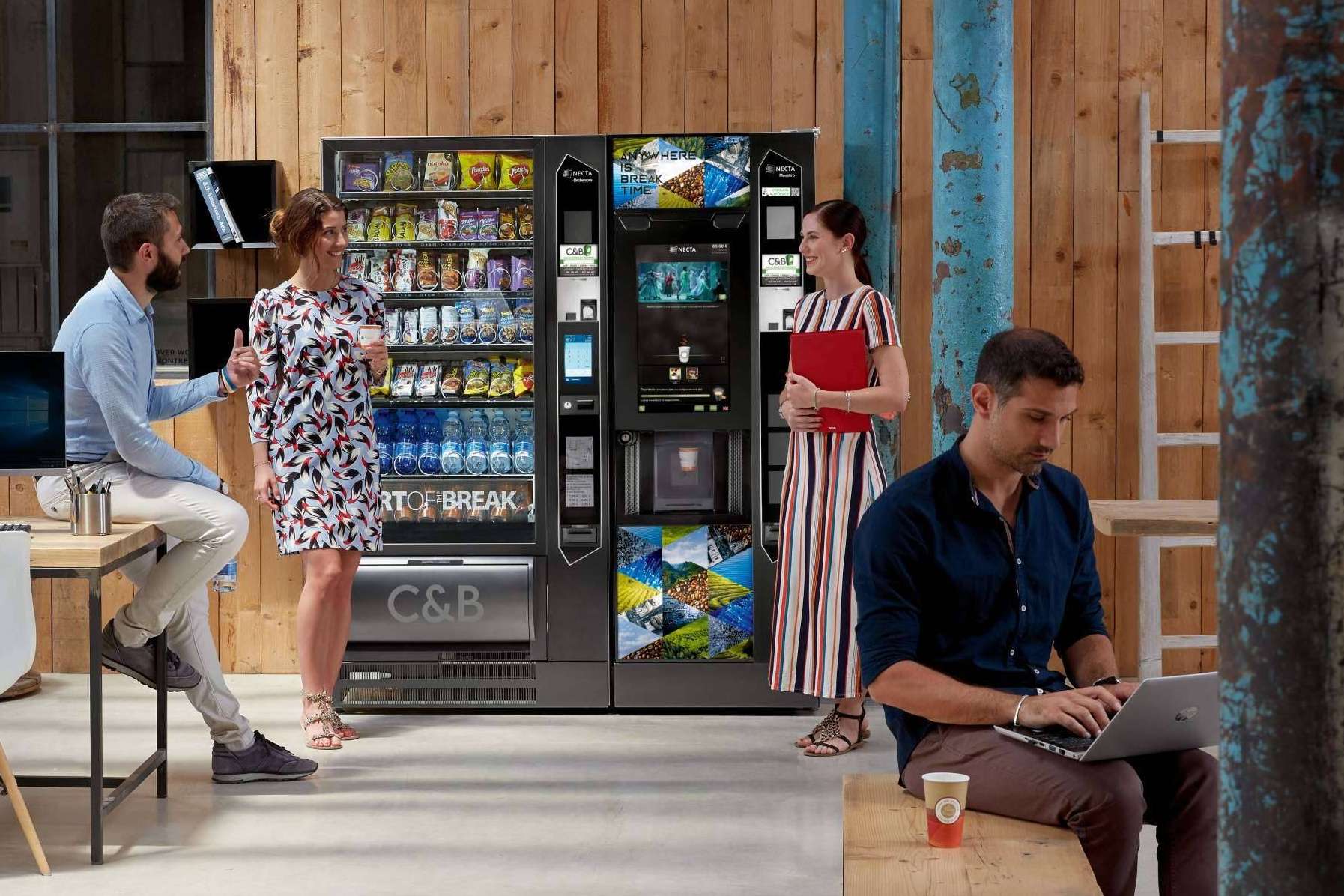 Máquinas de café vending para trabajadores, de la mano de C&B Señor