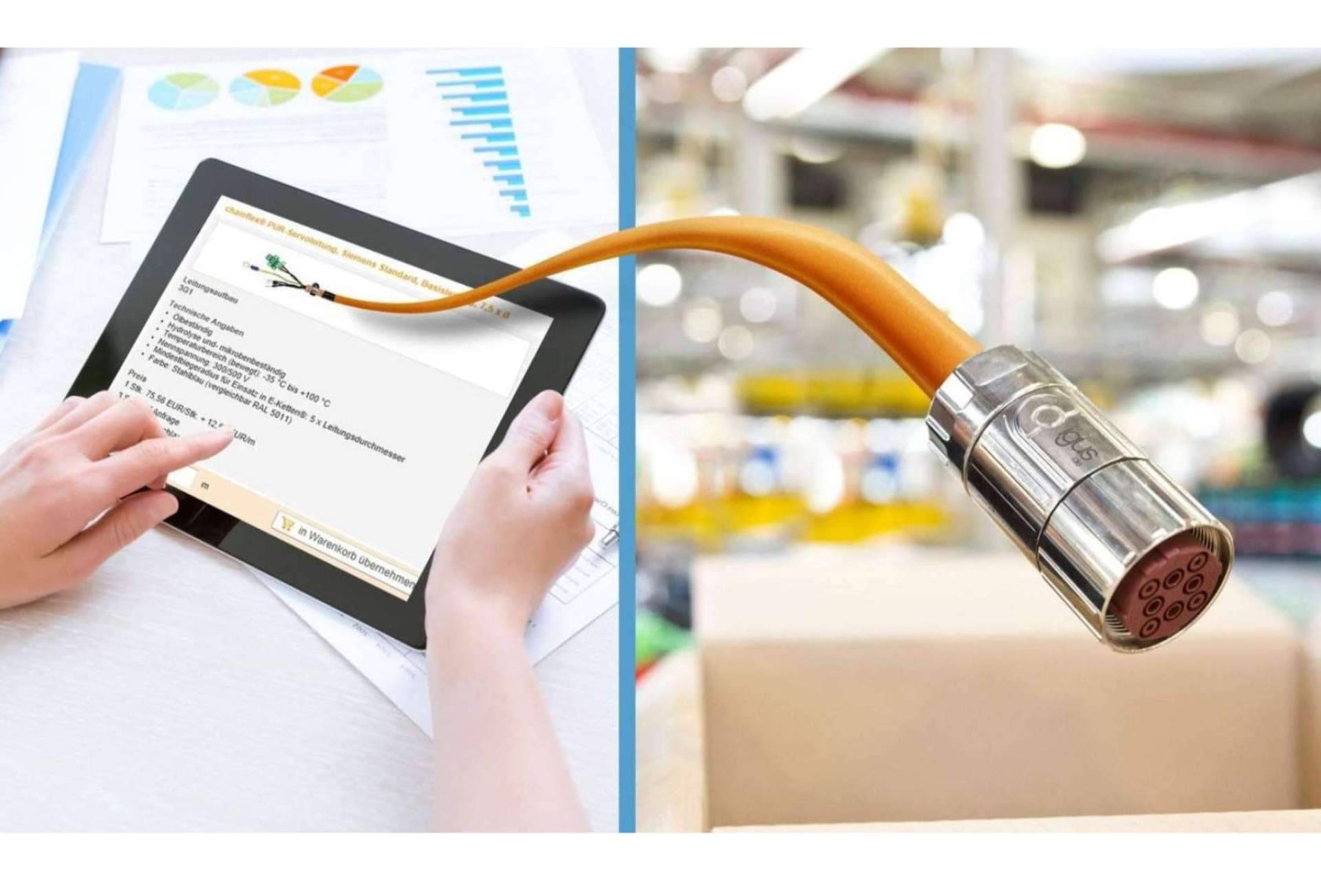 igus y las ventajas de comprar cables industriales a través de su tienda online