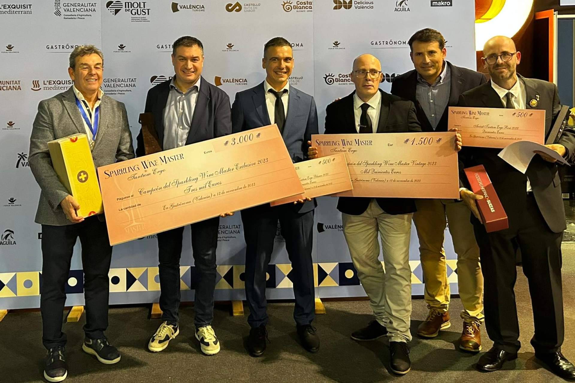 El sumiller Xavier Roig Castellví es el campeón de la primera edición de Sparkling Wine Master España by Tantum Ergo celebrado en GASTRÕNOMA