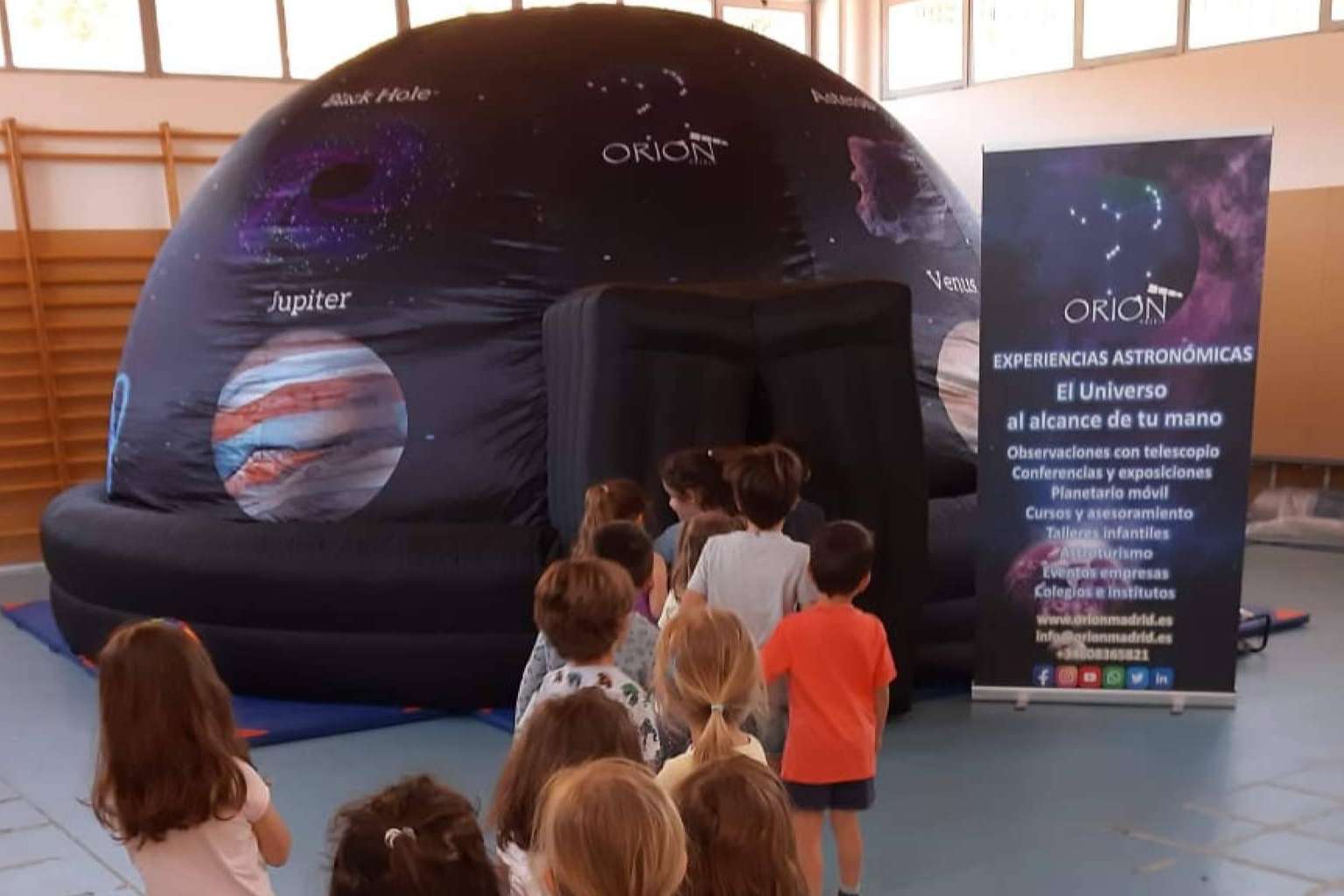 ¿Por qué es importante la divulgación astronómica en centros educativos?, por Orión Madrid Astroturismo