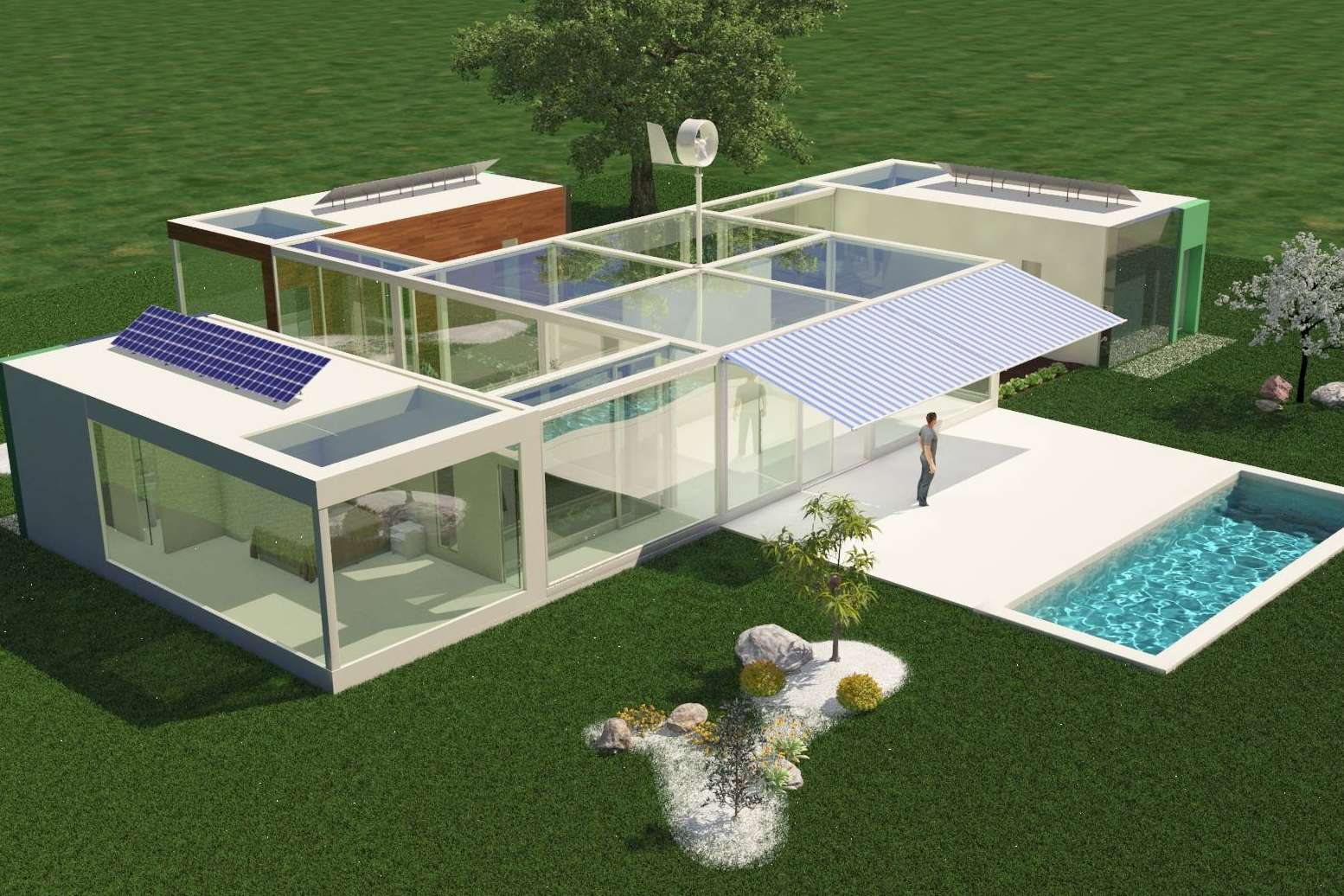 El agua es un recurso renovable en el sector arquitectónico