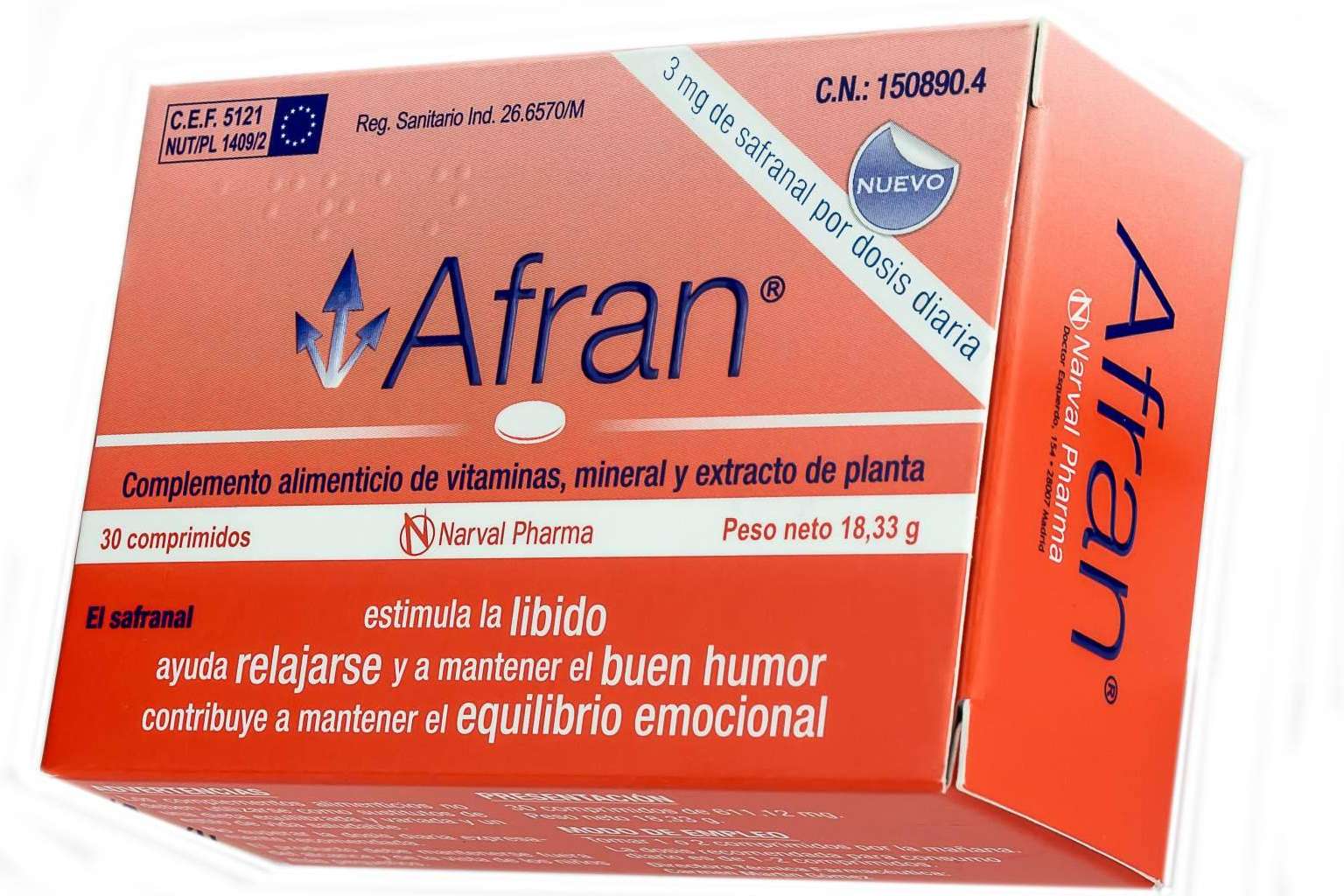 Afrán, el complemento alimenticio que contribuye al equilibrio emocional y buen humor, por Narval Pharma
