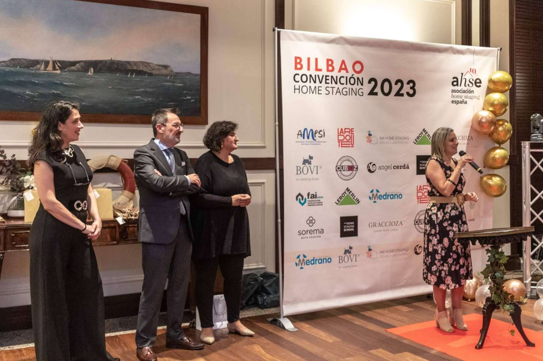 La Asociación Home Staging España (AHSE) entrega por todo lo alto en Bilbao los premios Home Staging 2023