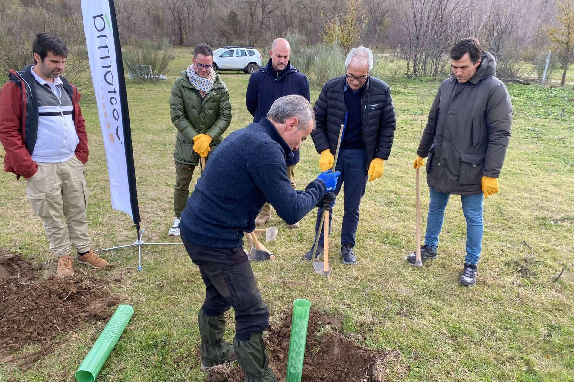 Foxy y Fundación Alcoraz; nuevo bosque en Torremocha de Jarama