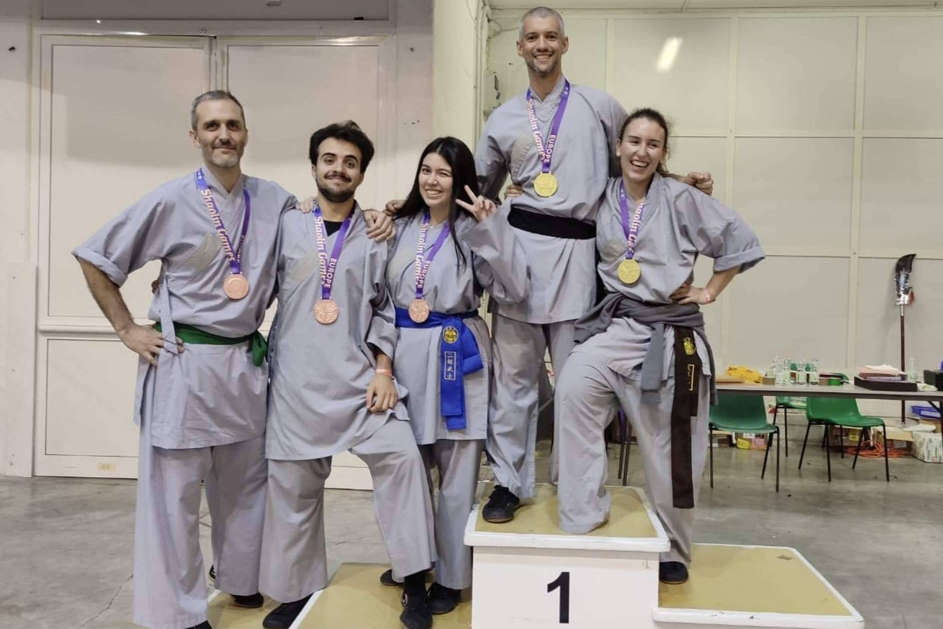 La escuela Shaolin Cultural Center Spain participa en los European Games Shaolin 2023 con gran éxito