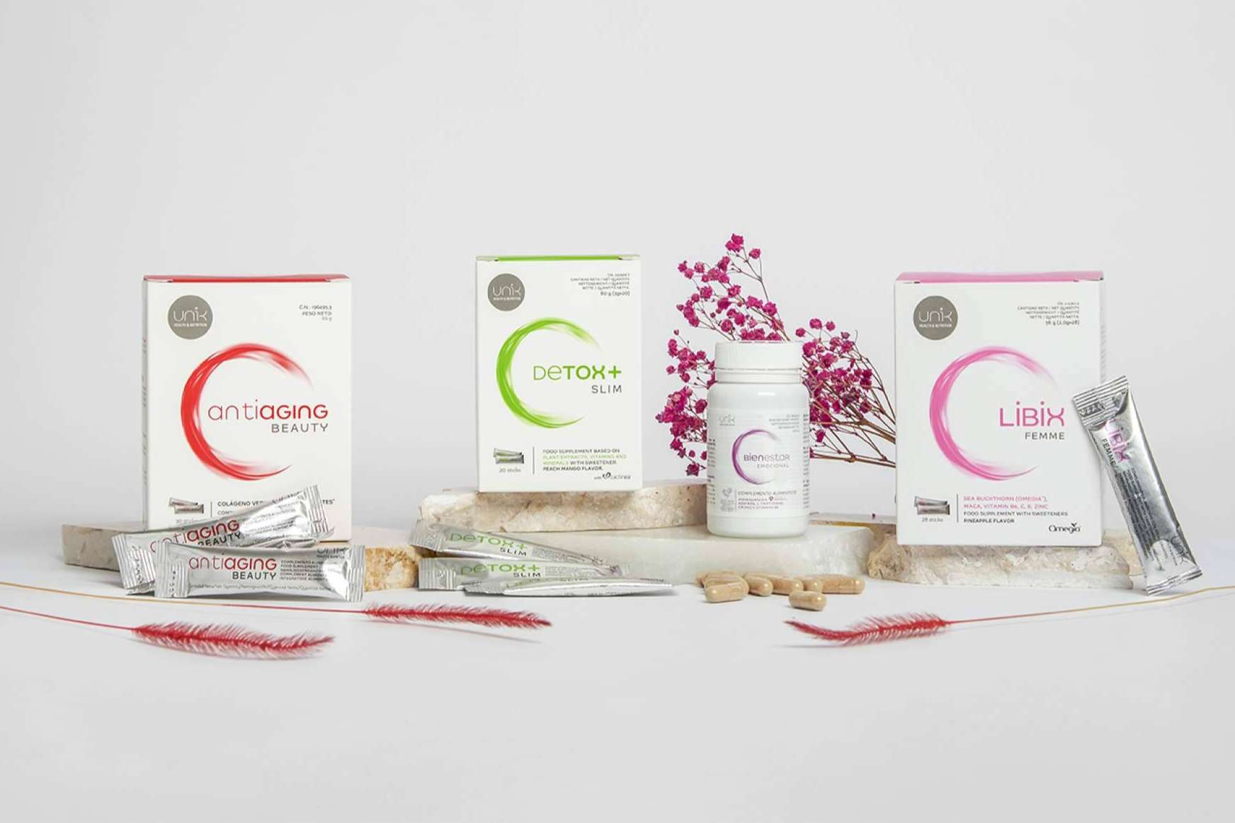 Los complementos alimenticios de Unik Health formulados por y para ellas