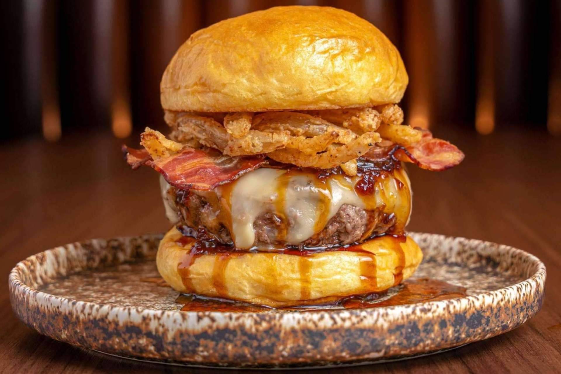 Rockstar es la hamburguesa de abril de Briochef. Un producto de la ruta de sabores por Miami
