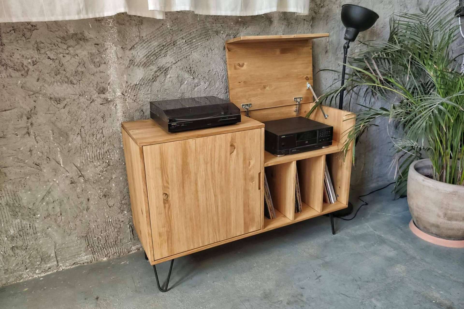 Cómo es la guía para elegir el mueble para tocadiscos perfecto