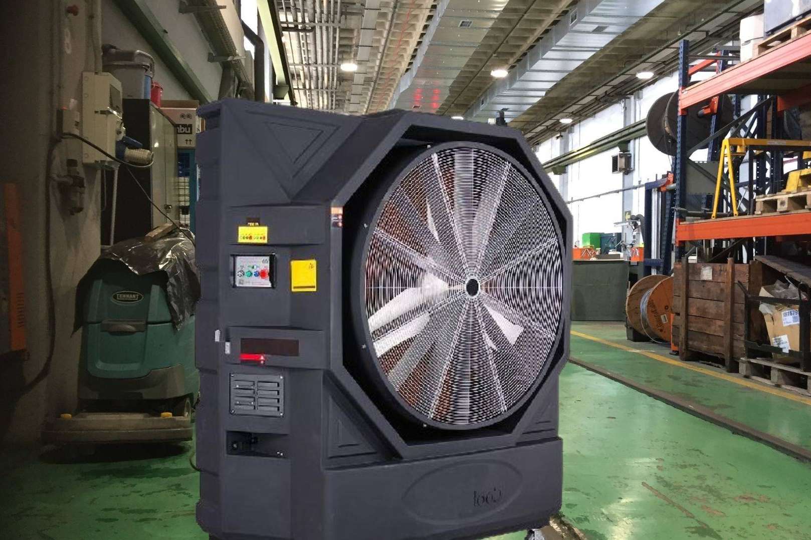 La compañía Esencial Cool ofrece equipos de climatización evaporativa portátil