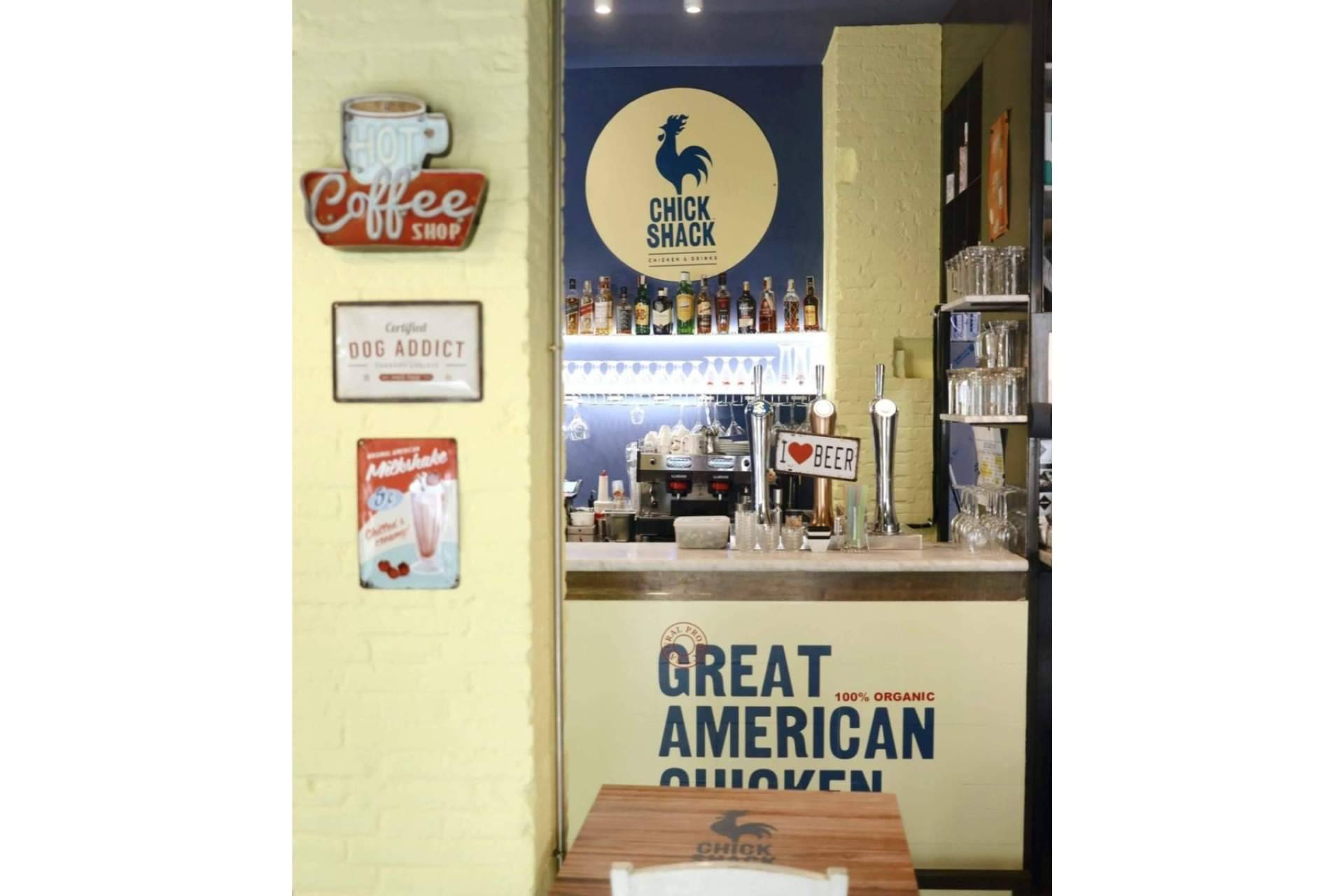 Comida totalmente casera en un ambiente americano, con Chick Shack