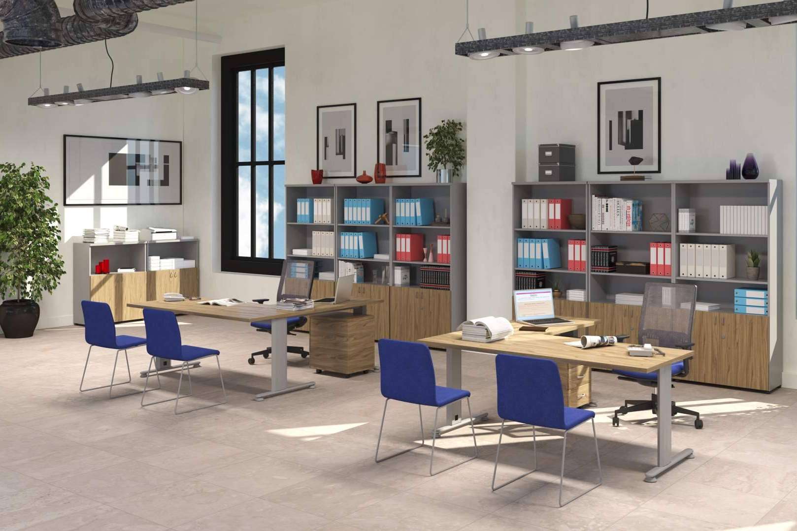 Mejorar la eficiencia de empresa con el diseño de oficinas de OfficeDeco