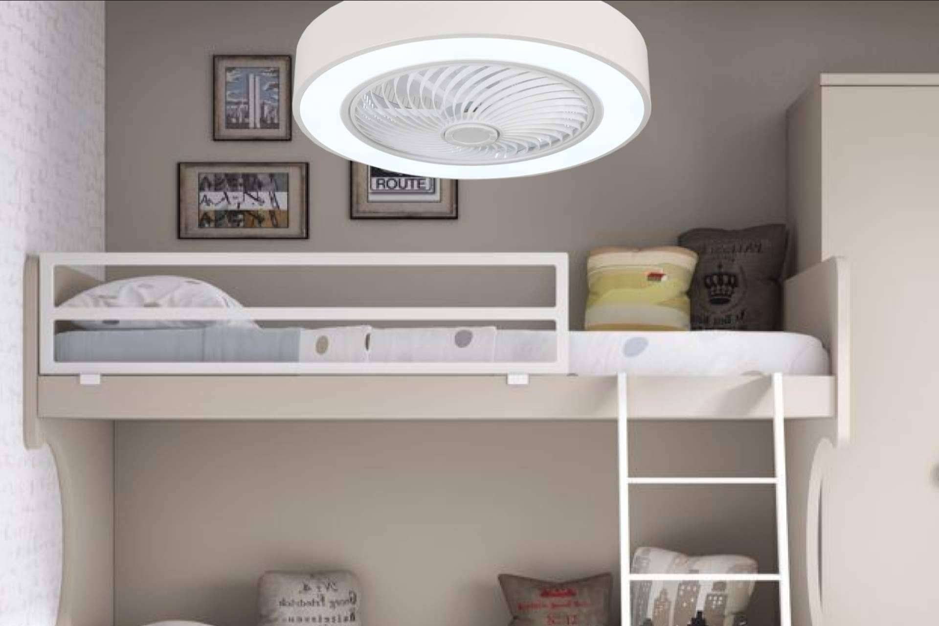 Bastilipo ofrece ventiladores de techo con motor DC más silenciosos y con mayor eficiencia energética