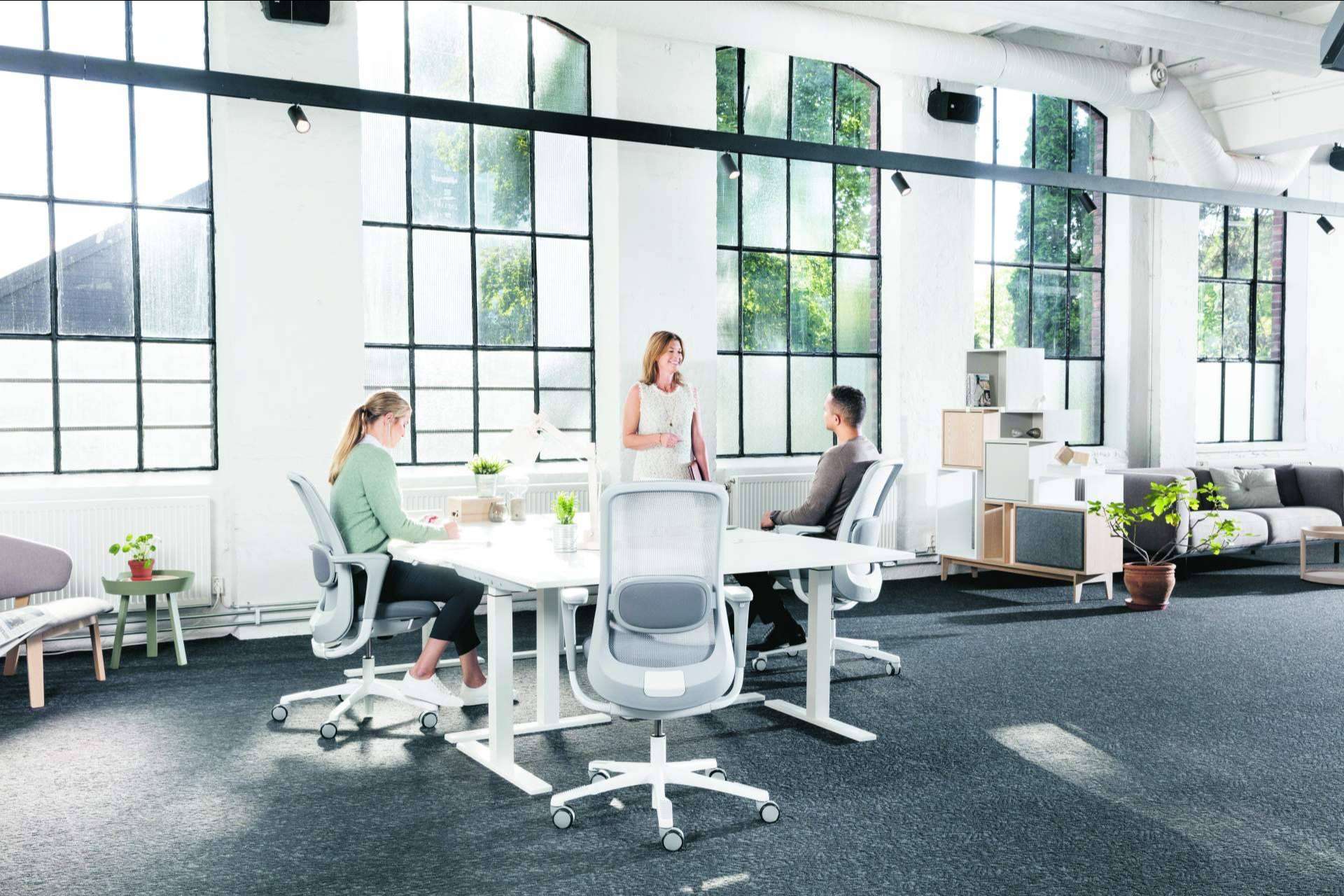 Con una silla ergonómica es posible evitar dolores y sostener una buena salud postural