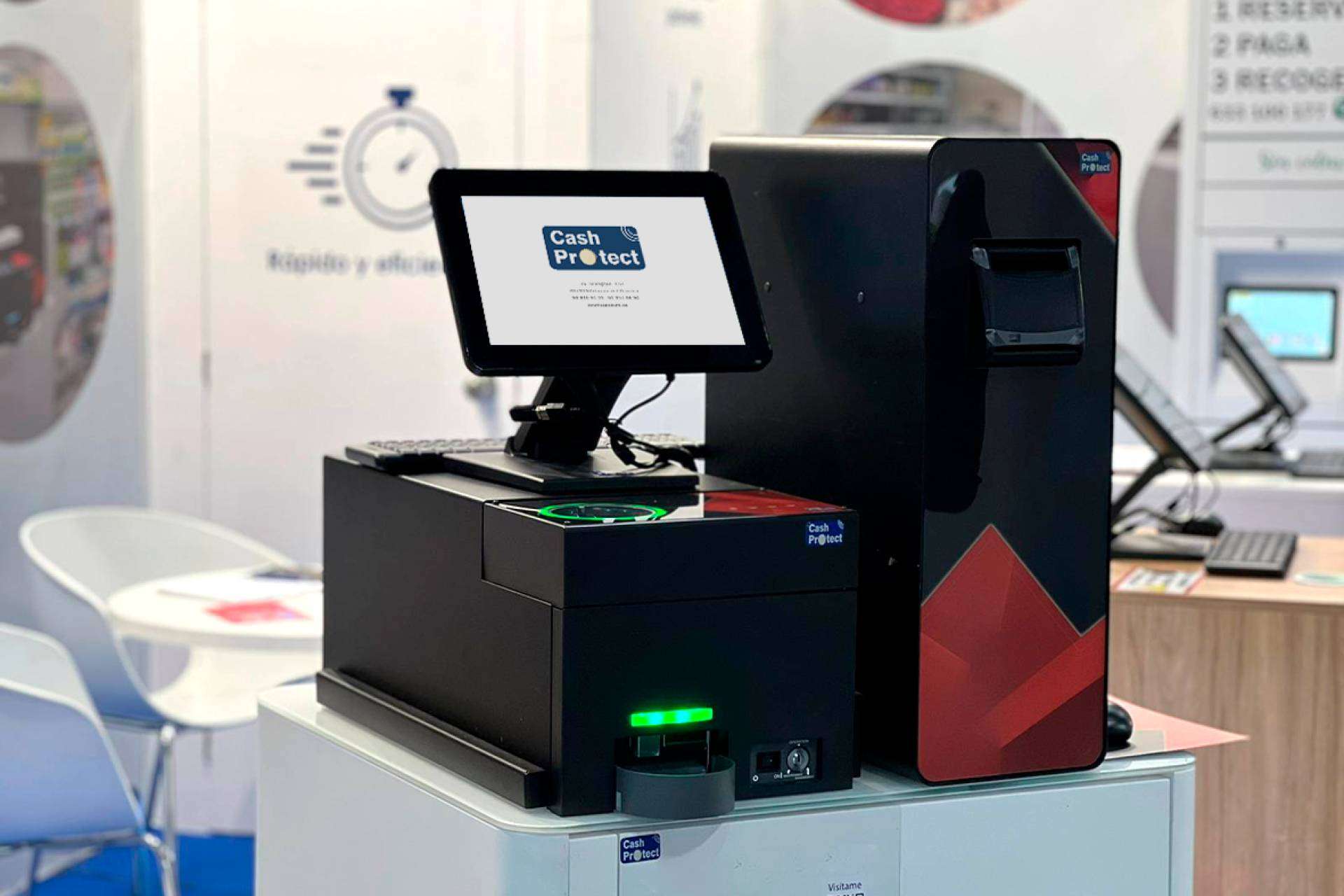 CashProtect cuenta con máquinas de cobro automático que se adaptan a distintos locales comerciales