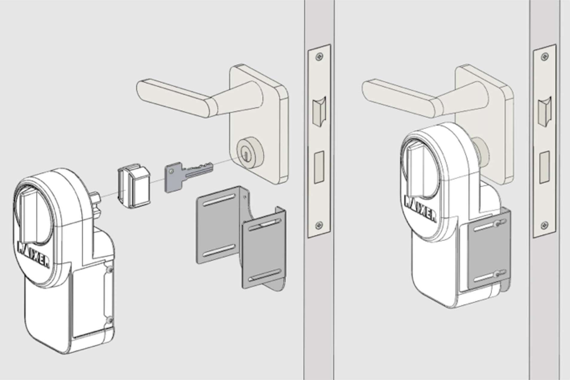 Tecnología de acceso seguro; cerraduras inteligentes de Raixer para una mayor protección