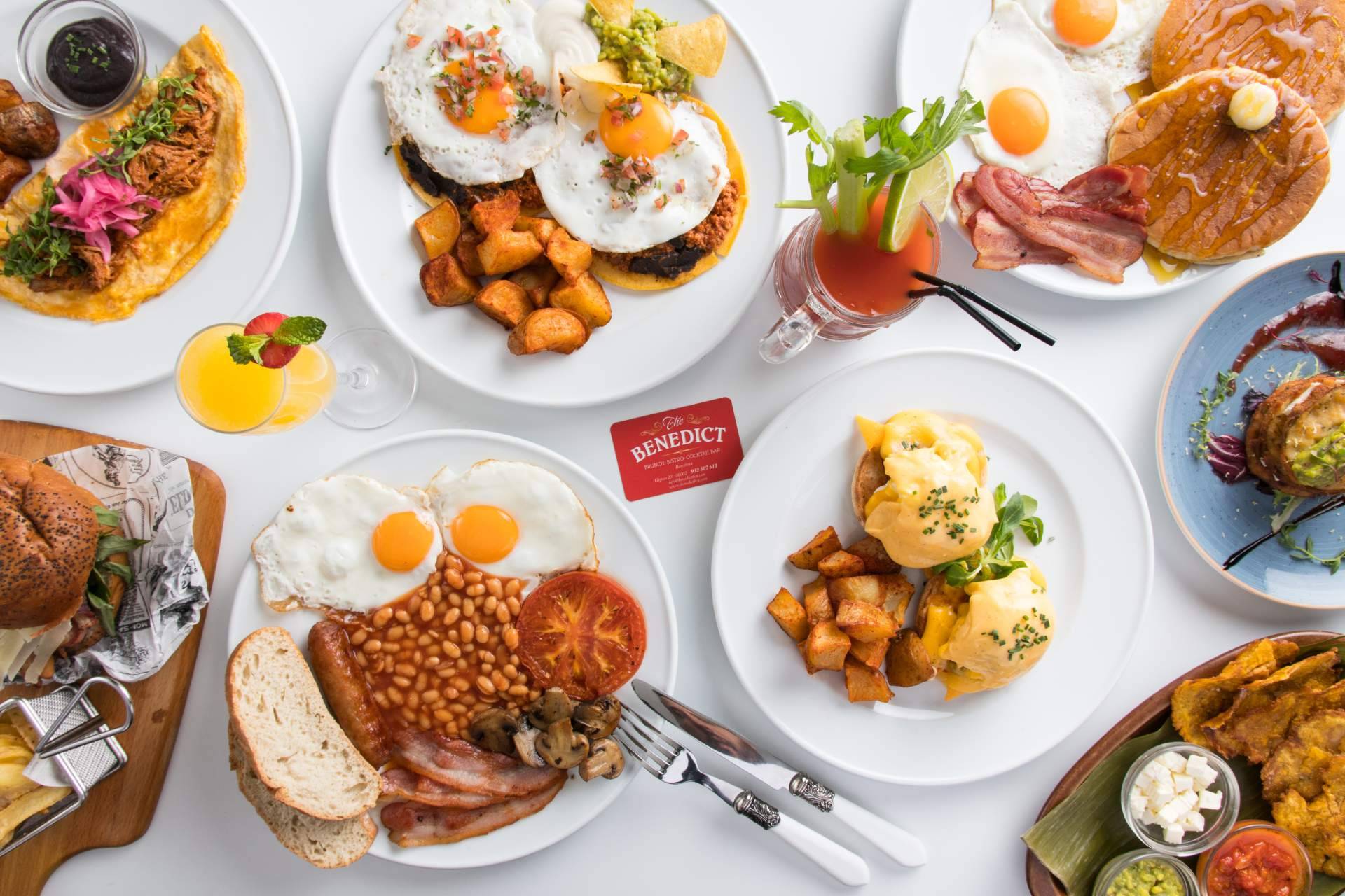 The Benedict, en el barrio Gótico de Barcelona, destaca por su propuesta de brunch