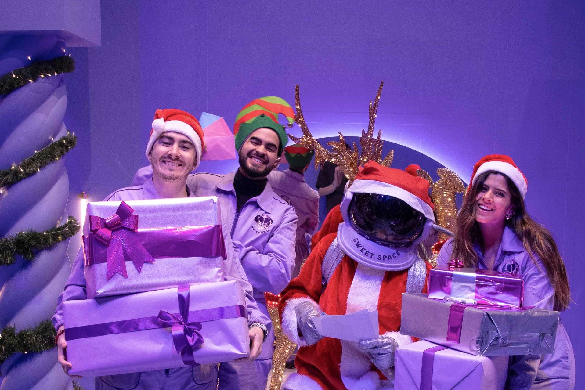 La magia navideña llegó a Sweet Space con la propuesta Sweet Christmas