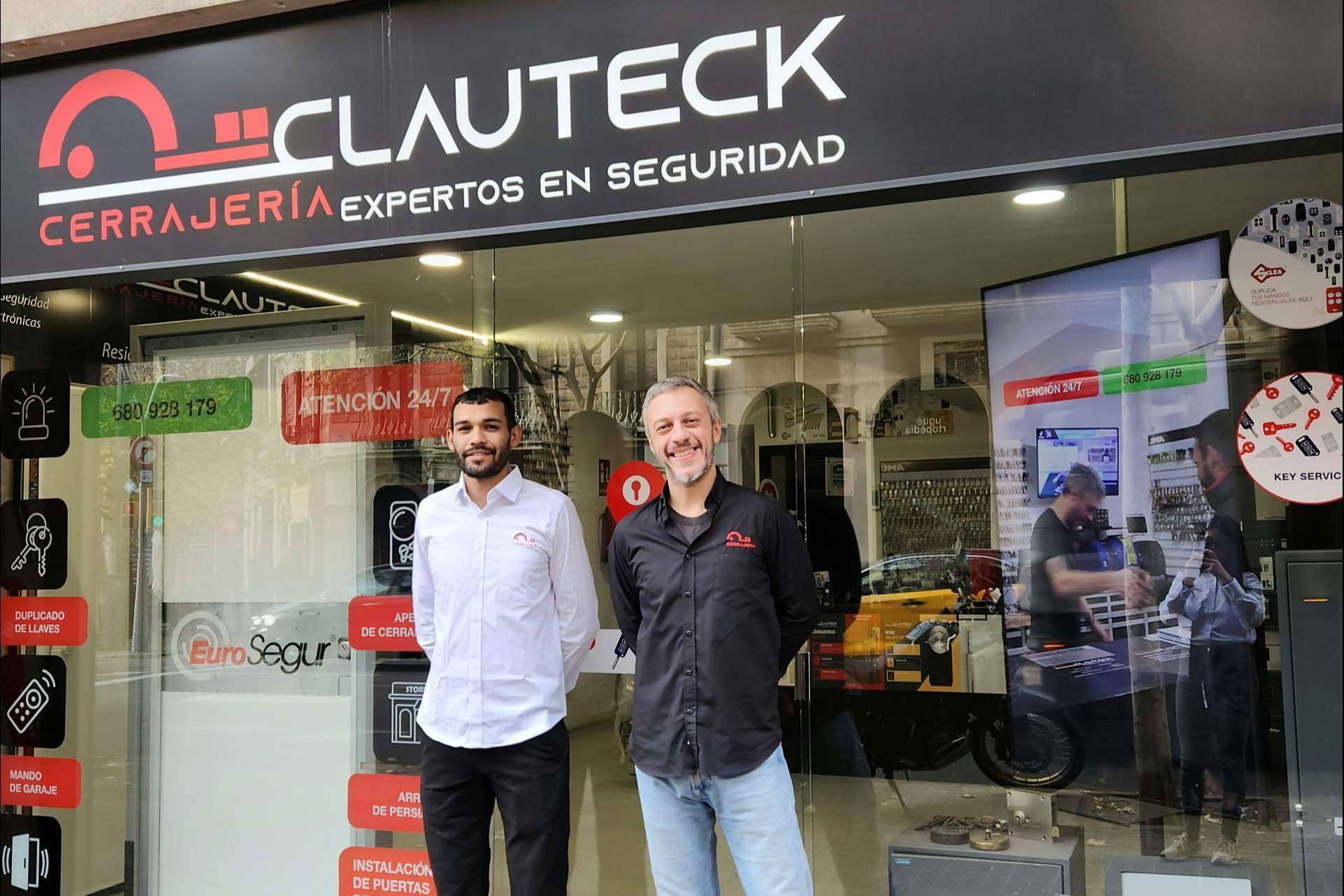 Cerrajeros en Barcelona las 24Horas, Clauteck Cerrajería