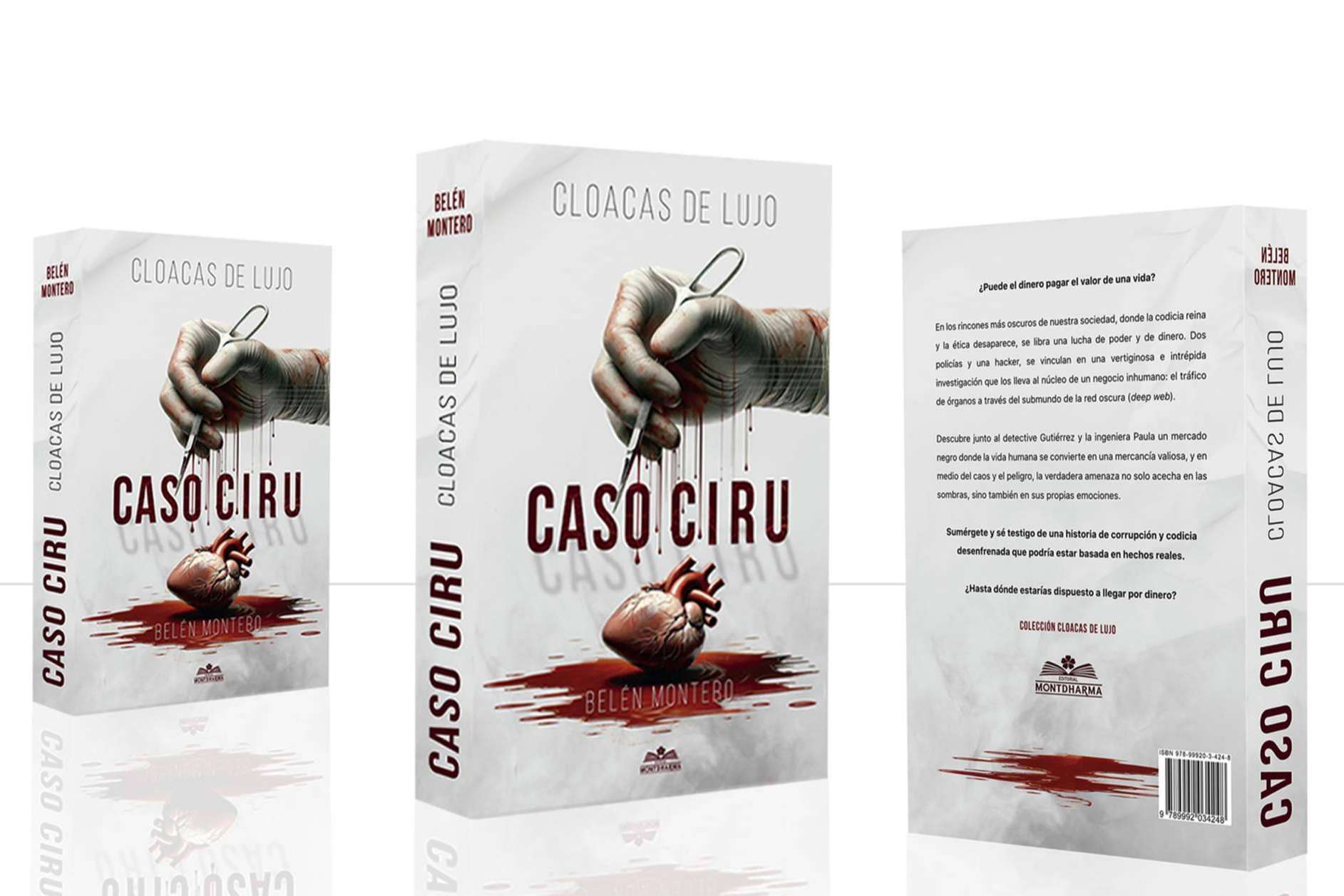 Belén Montero transforma su éxito literario en una apuesta editorial con 'Cloacas de lujo'