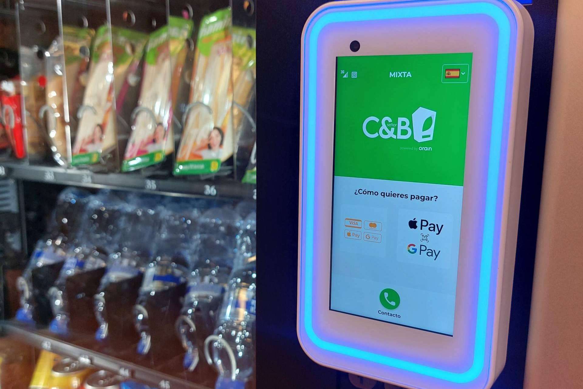 C&B Señor lleva el vending personalizado al siguiente nivel en Madrid