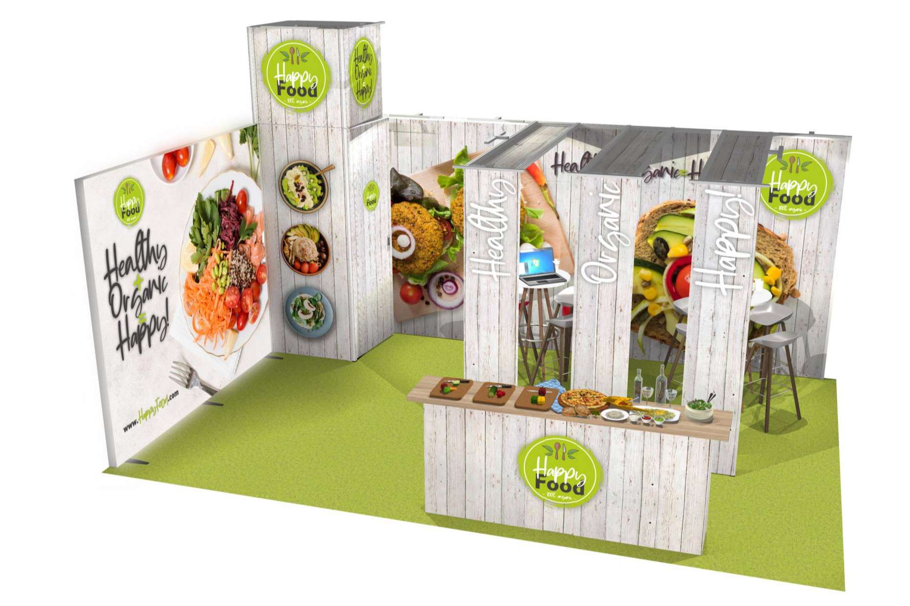 Olika Stands, innovación en stands modulares personalizados para ferias y eventos