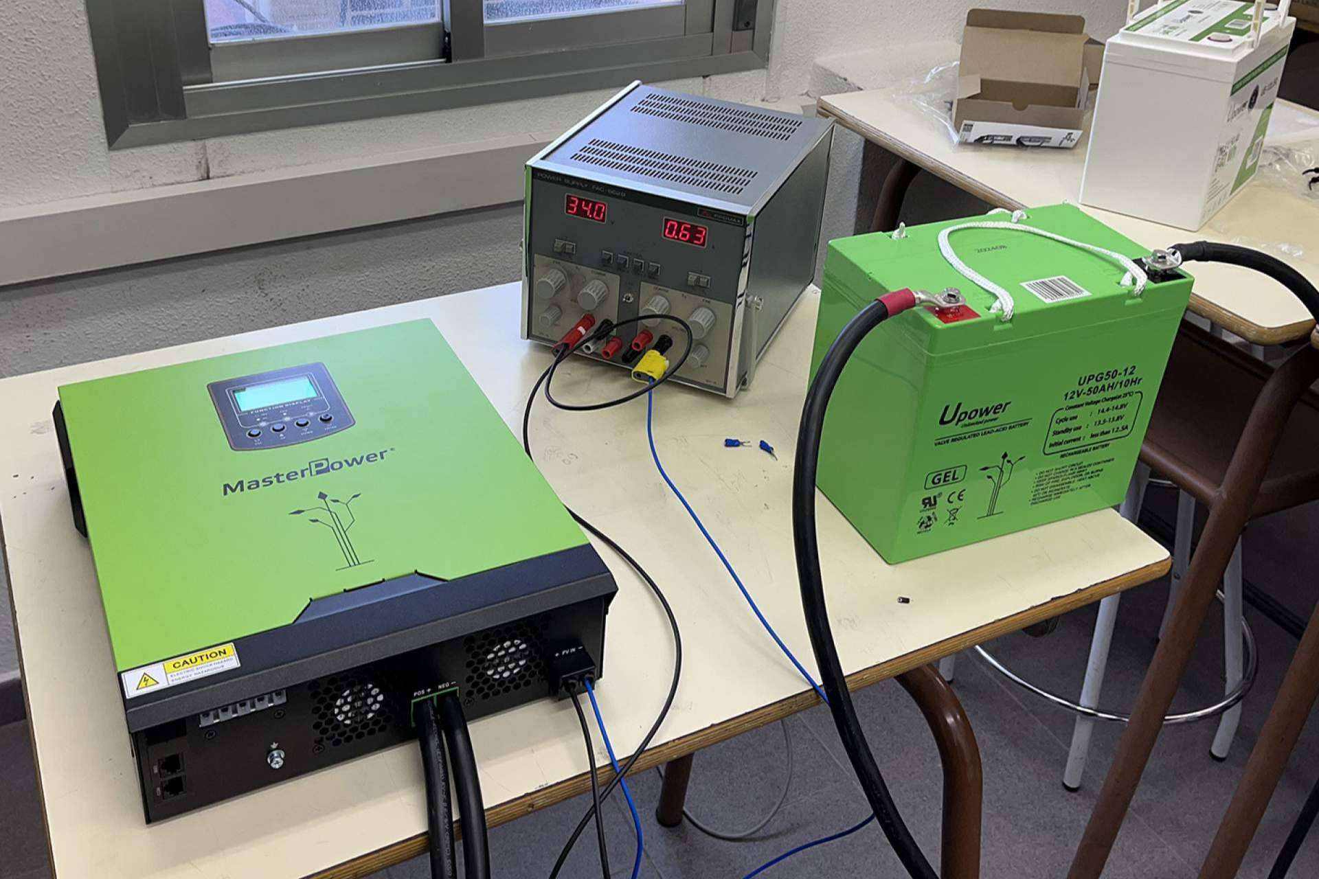 MASTER BATTERY suministra baterías a la Politécnica de Madrid para su Cátedra de investigación