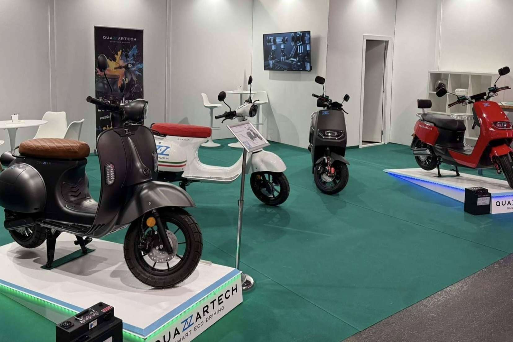 Quazzartech, la marca de motos eléctricas más vendida continúa creciendo en el mercado