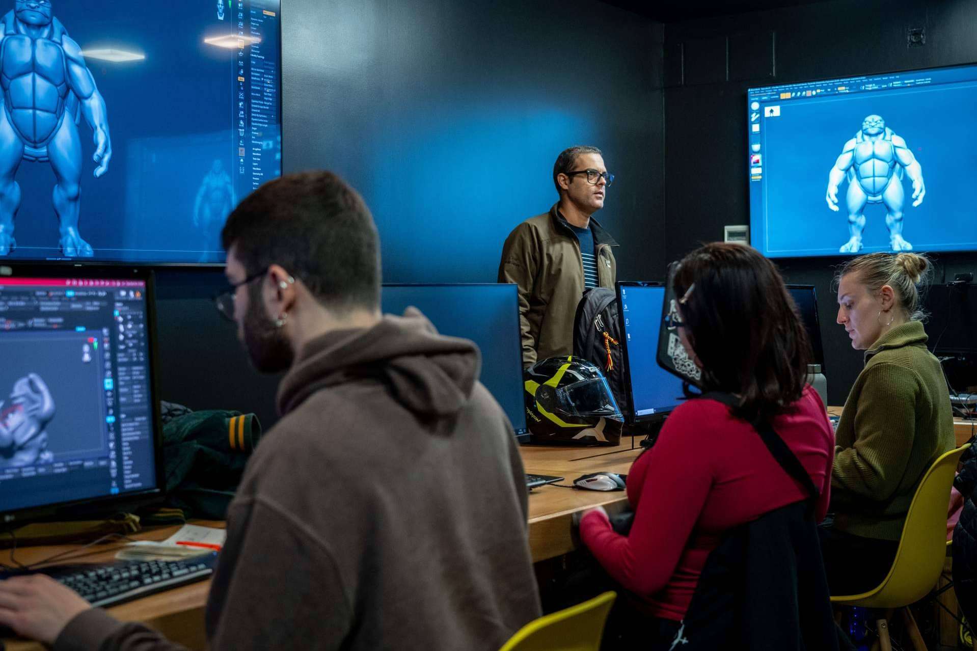 Se logra dominar el arte de los videojuegos, cine y animación con los programas de formación de Universal Arts School