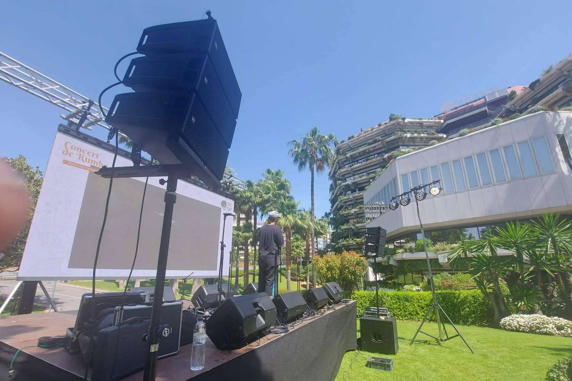 ASB Audiovisuals amplía su oferta de alquiler de equipos de sonido para eventos al aire libre en Barcelona