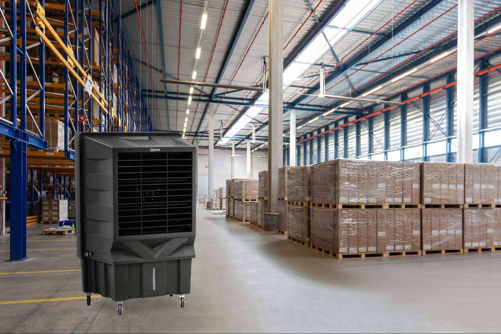 Evaporativos portátiles HI!COOL; eficiencia energética sin instalación fija