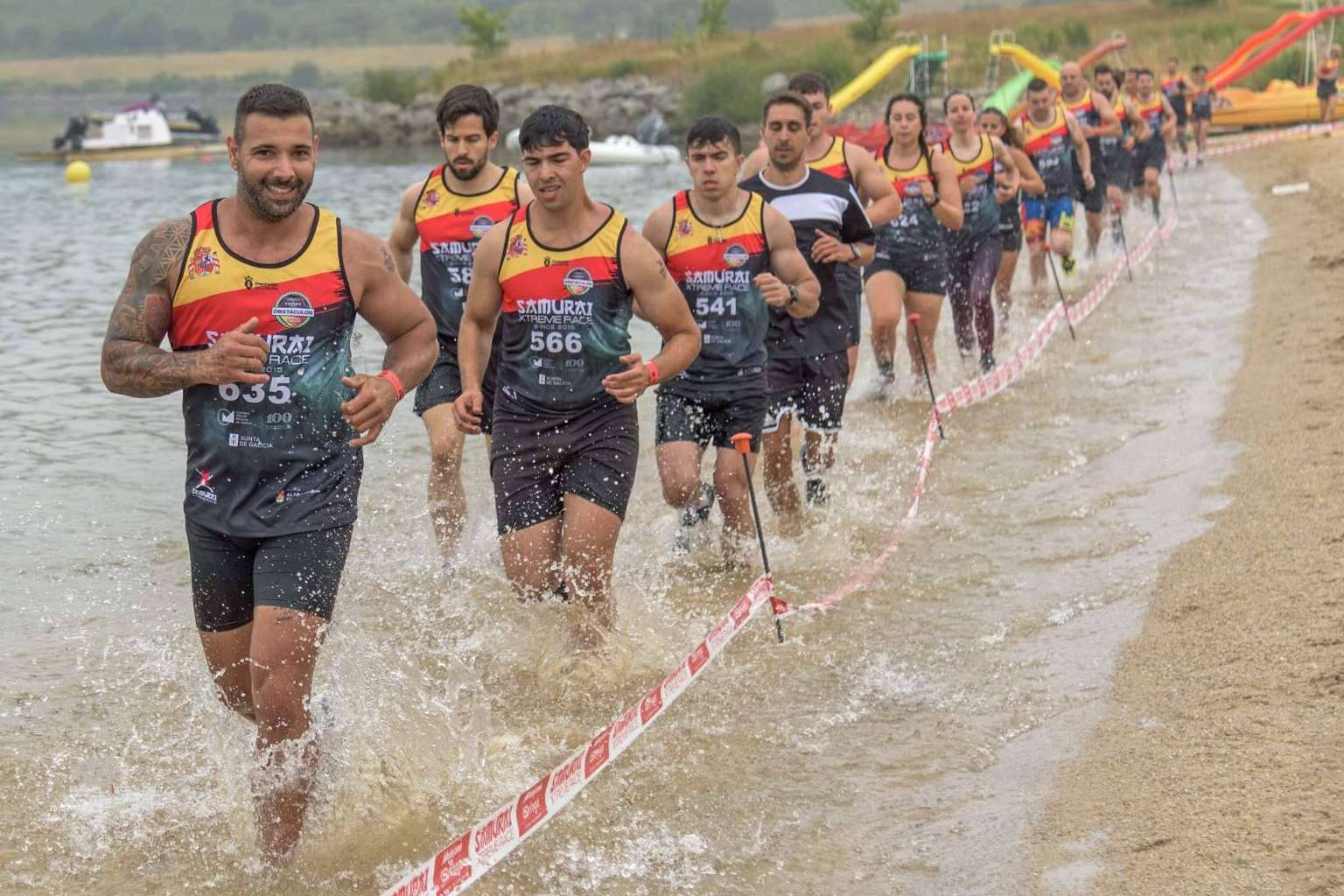 Edu Esteban y Jessica Velasco se proclaman Campeones de España en la Samurai Xtreme Race de As Pontes de García Rodríguez