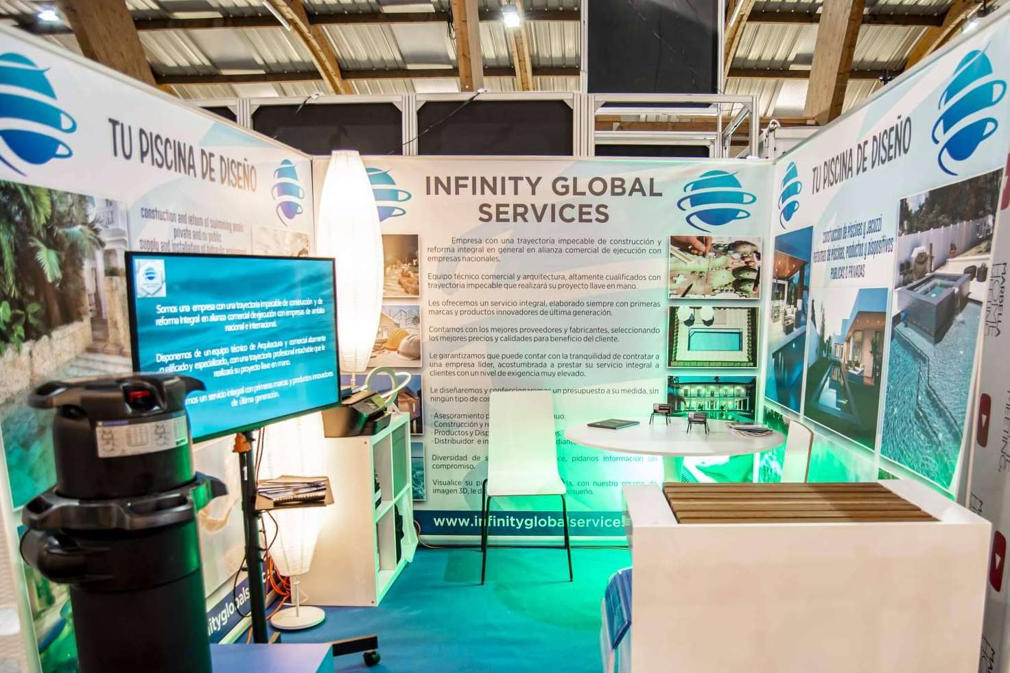 Infinity Global Services eleva el estándar en exteriores con 'Tu piscina de diseño'