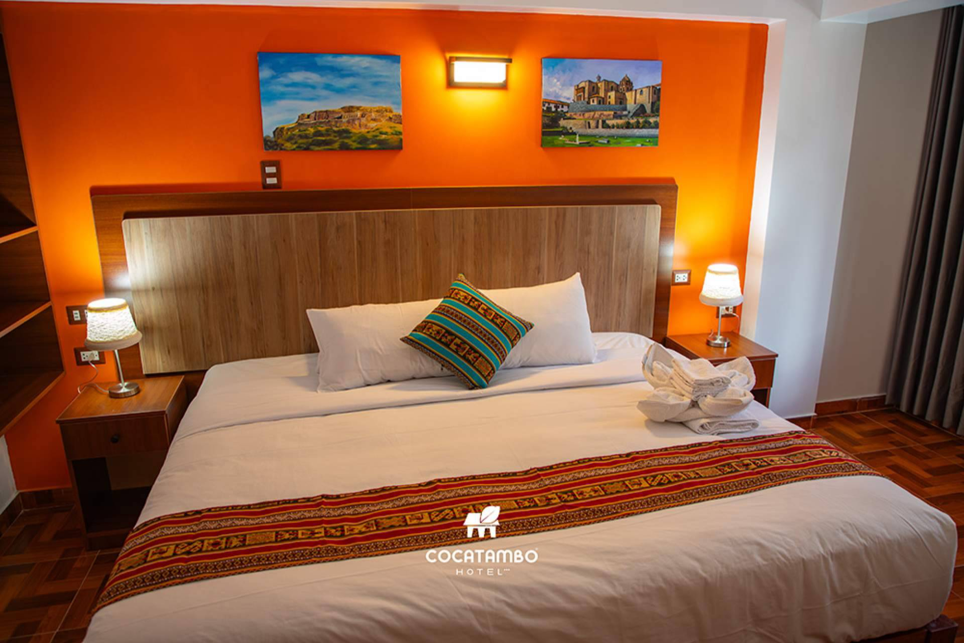 CocaTambo ofrece habitaciones con vistas a las ruinas y desayuno continental incluido