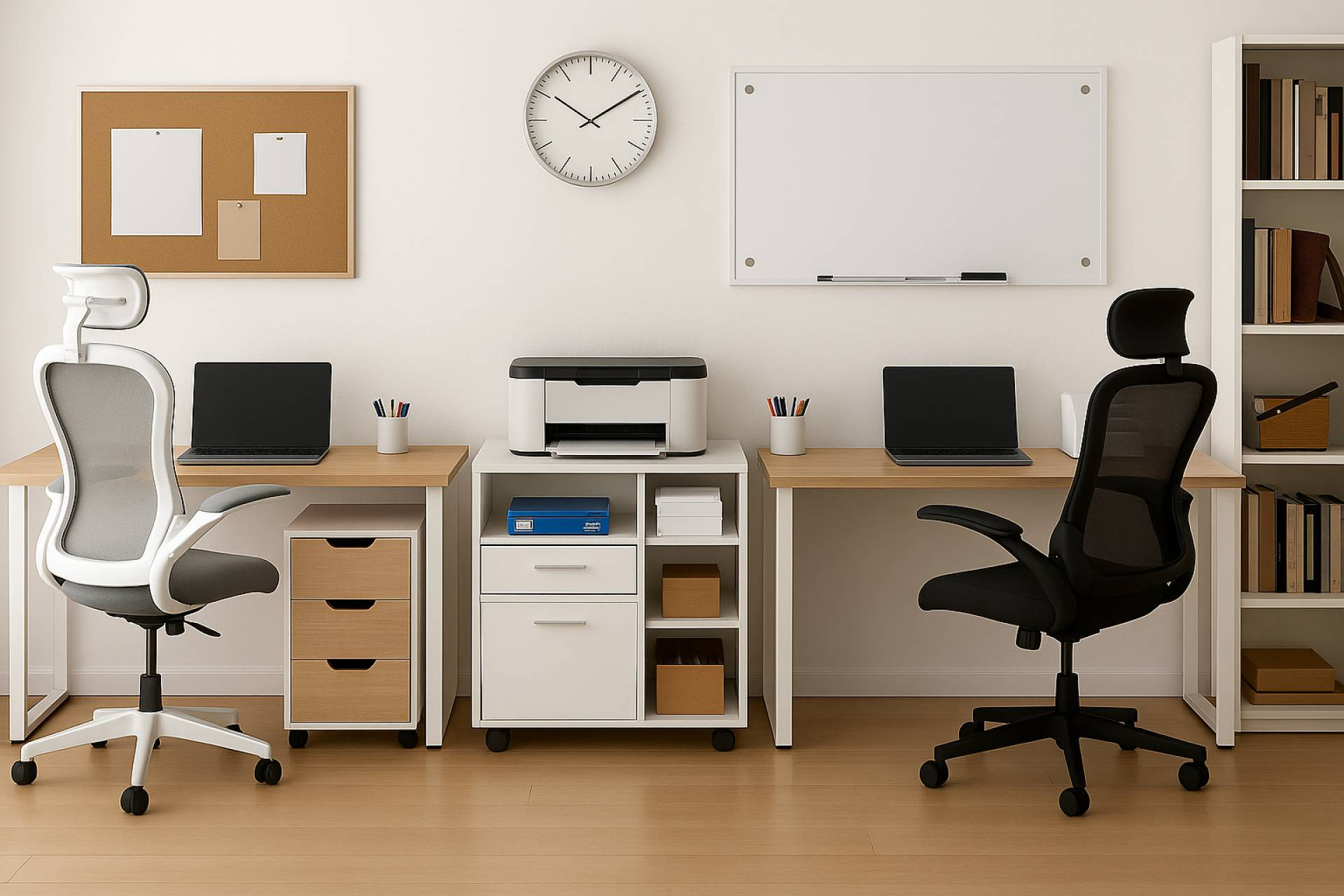 Soluciones de Aosom.es para un estudio organizado y ergonómico en casa