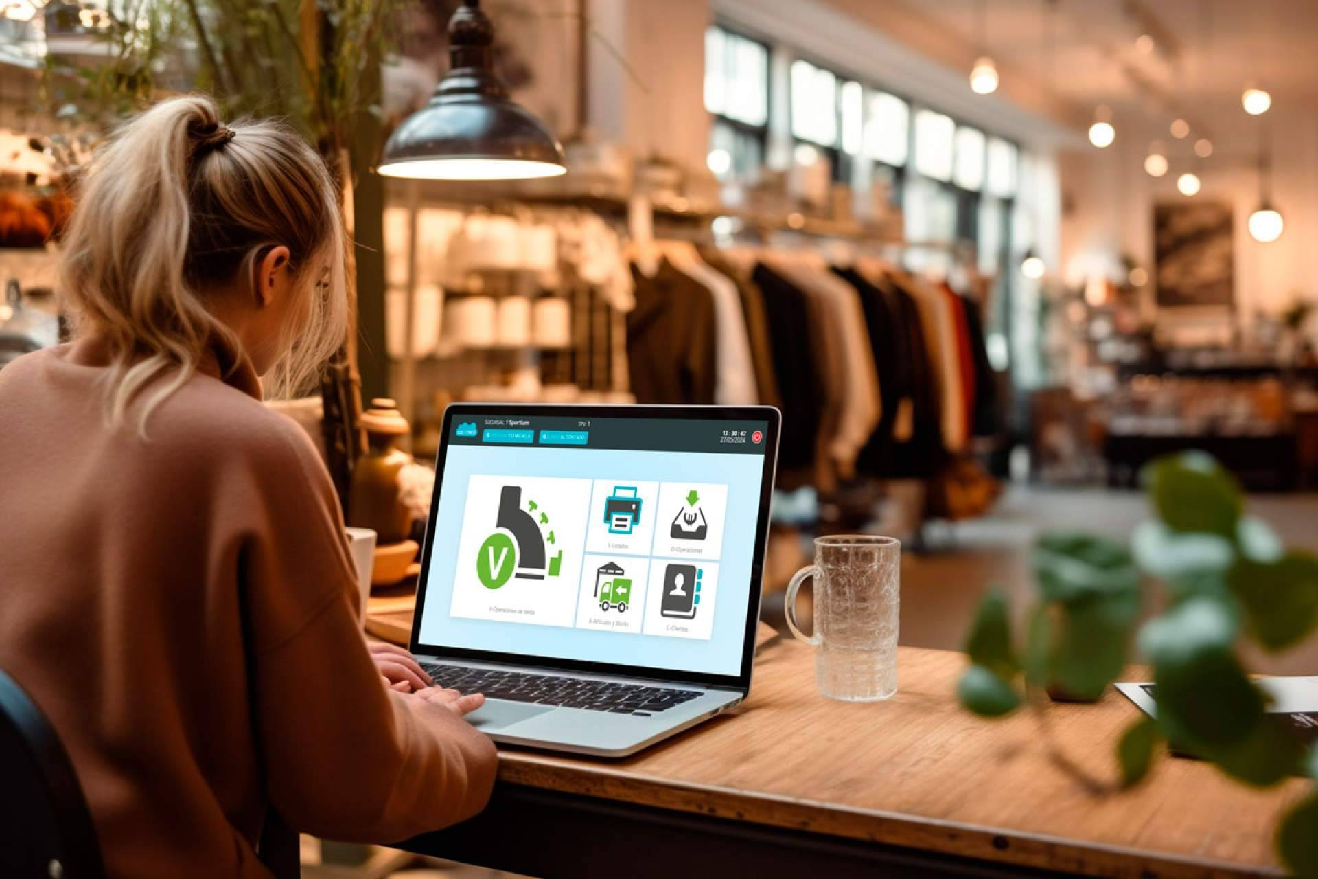 Software TPV para tiendas y comercios; Adaptado a la normativa VeriFactu