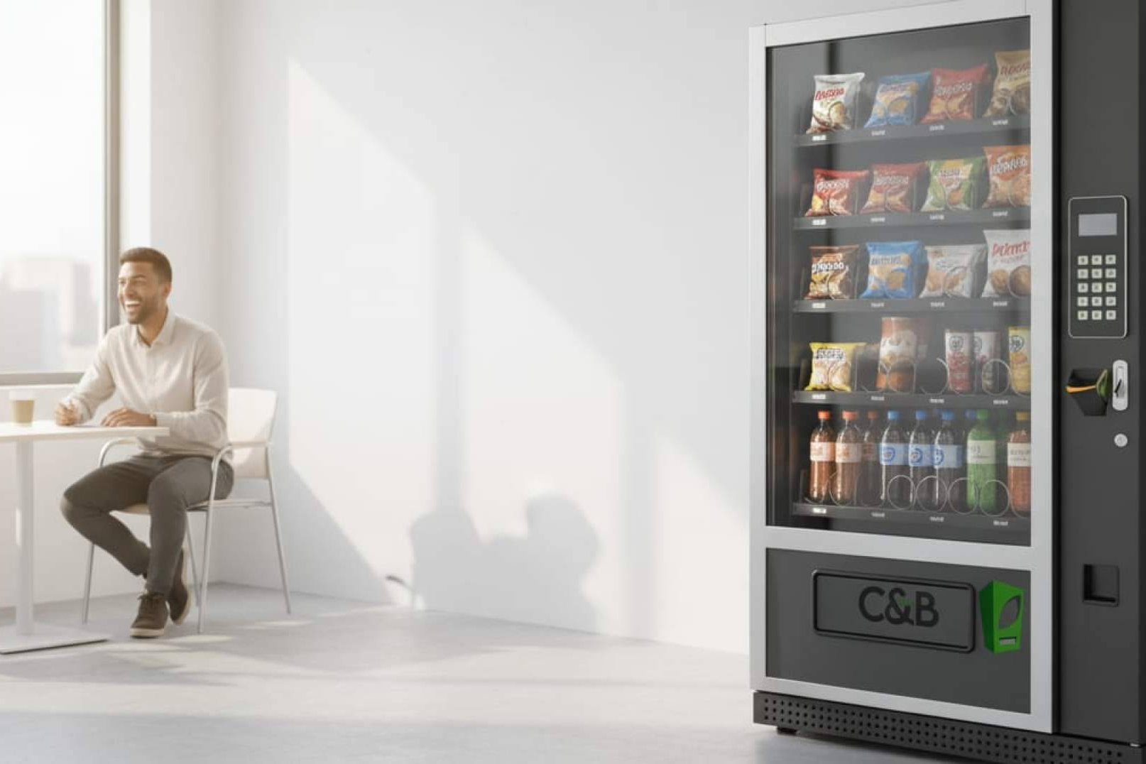 C&B Señor facilita la automatización del consumo en oficinas y negocios mediante máquinas vending