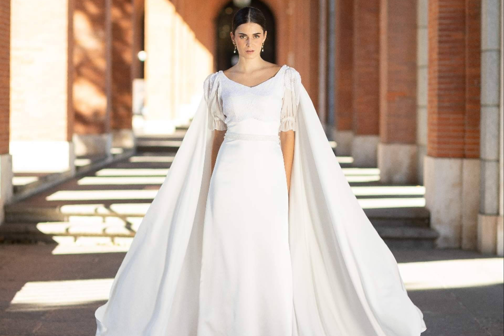 Vestidos de novia únicos y a medida en Madrid de la mano de Luz Marina Cruz
