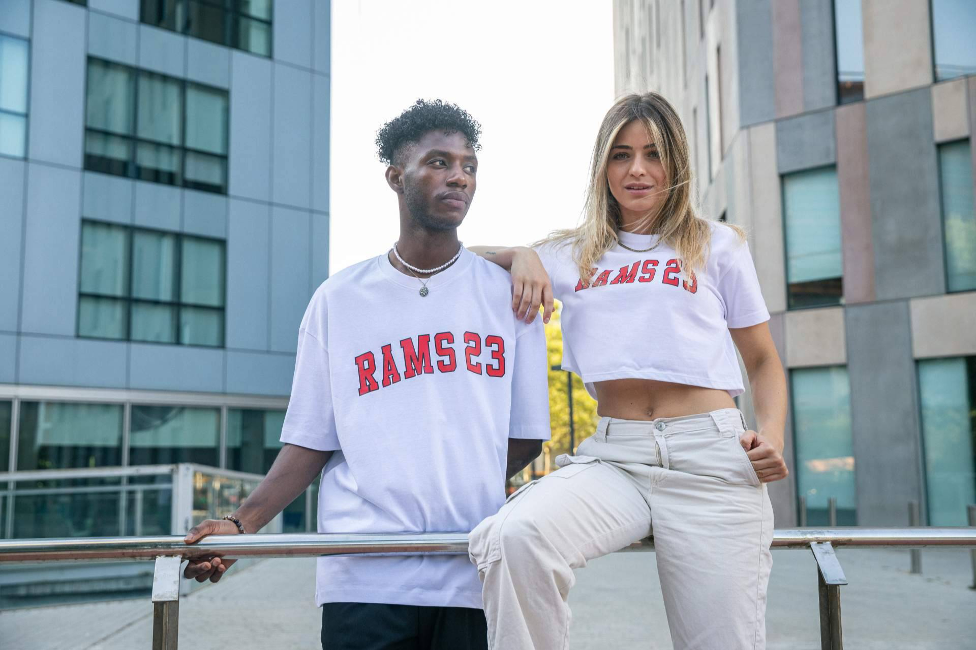 RAMS 23 amplía su propuesta textil con prendas de ropa casual universitaria para hombre, mujer y niño