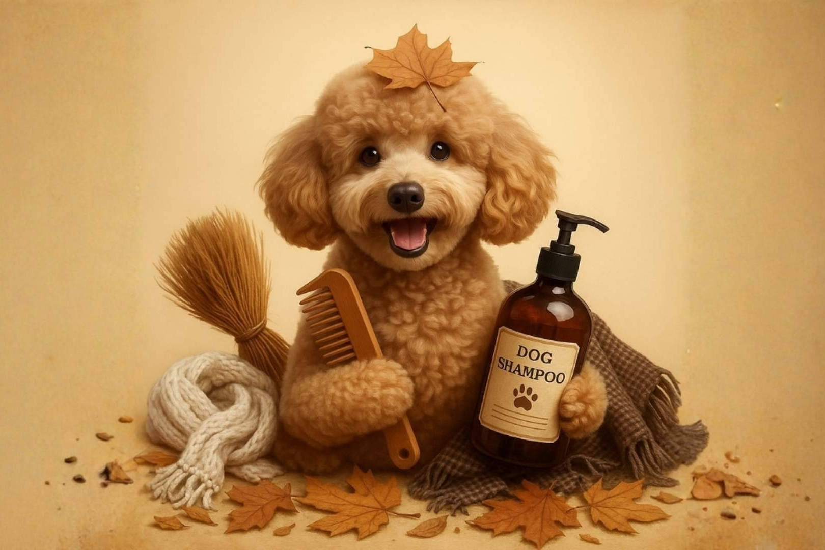 Cómo cuidar el pelaje del caniche en otoño e invierno; consejos de expertos en peluquería canina en Madrid