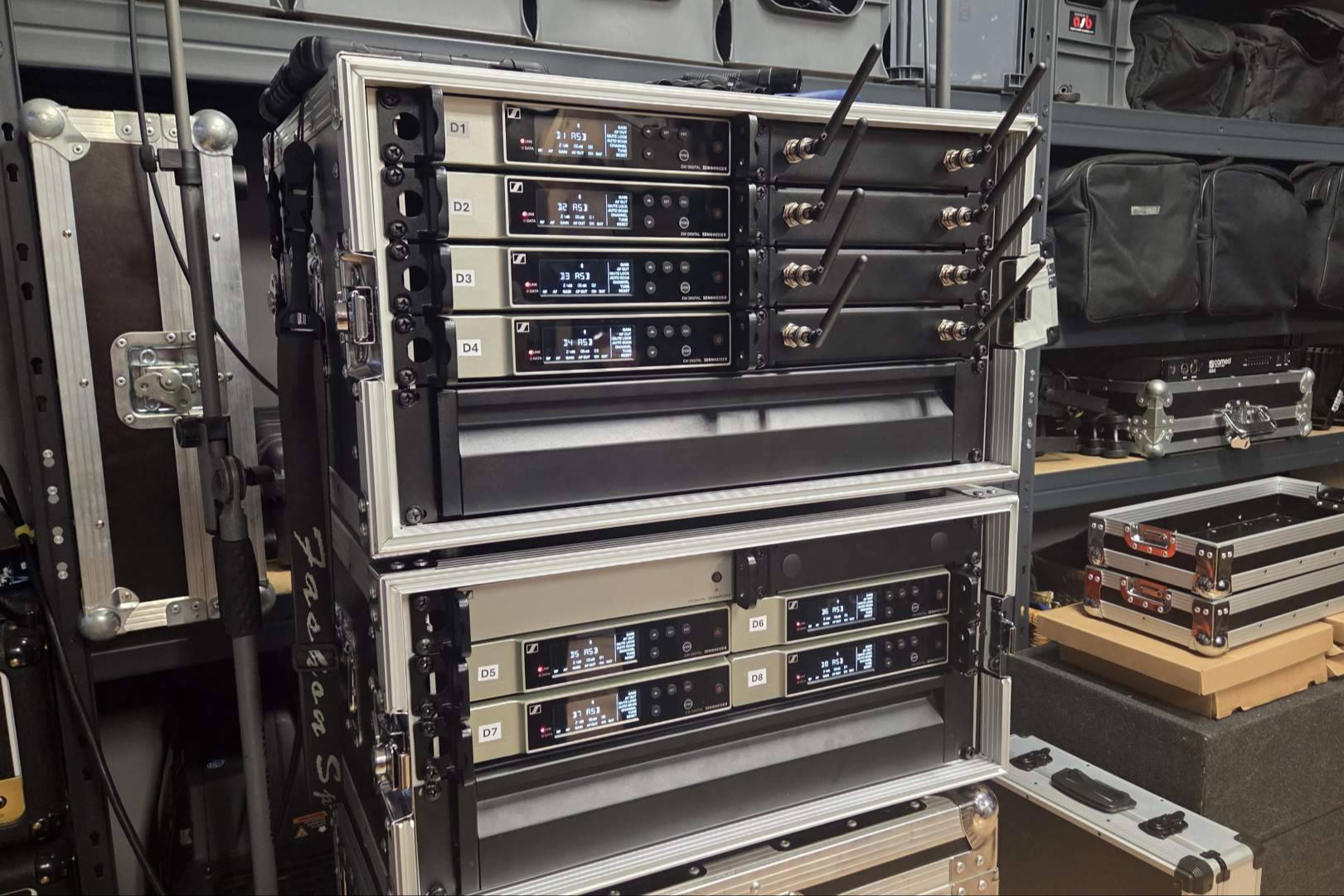 ASB Audiovisuals amplía su catálogo de alquiler micrófono inalámbrico con tecnología digital Sennheiser EW-D 945-S