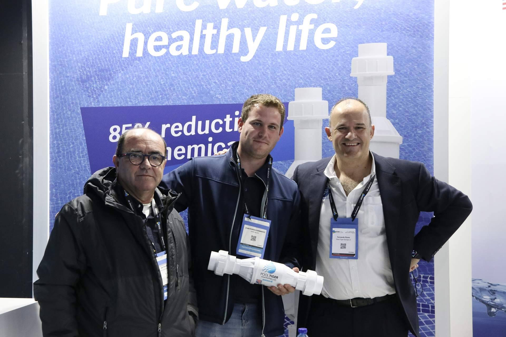 PoolTiger presenta en Piscinas Barcelona su sistema de cavitación hidrodinámica