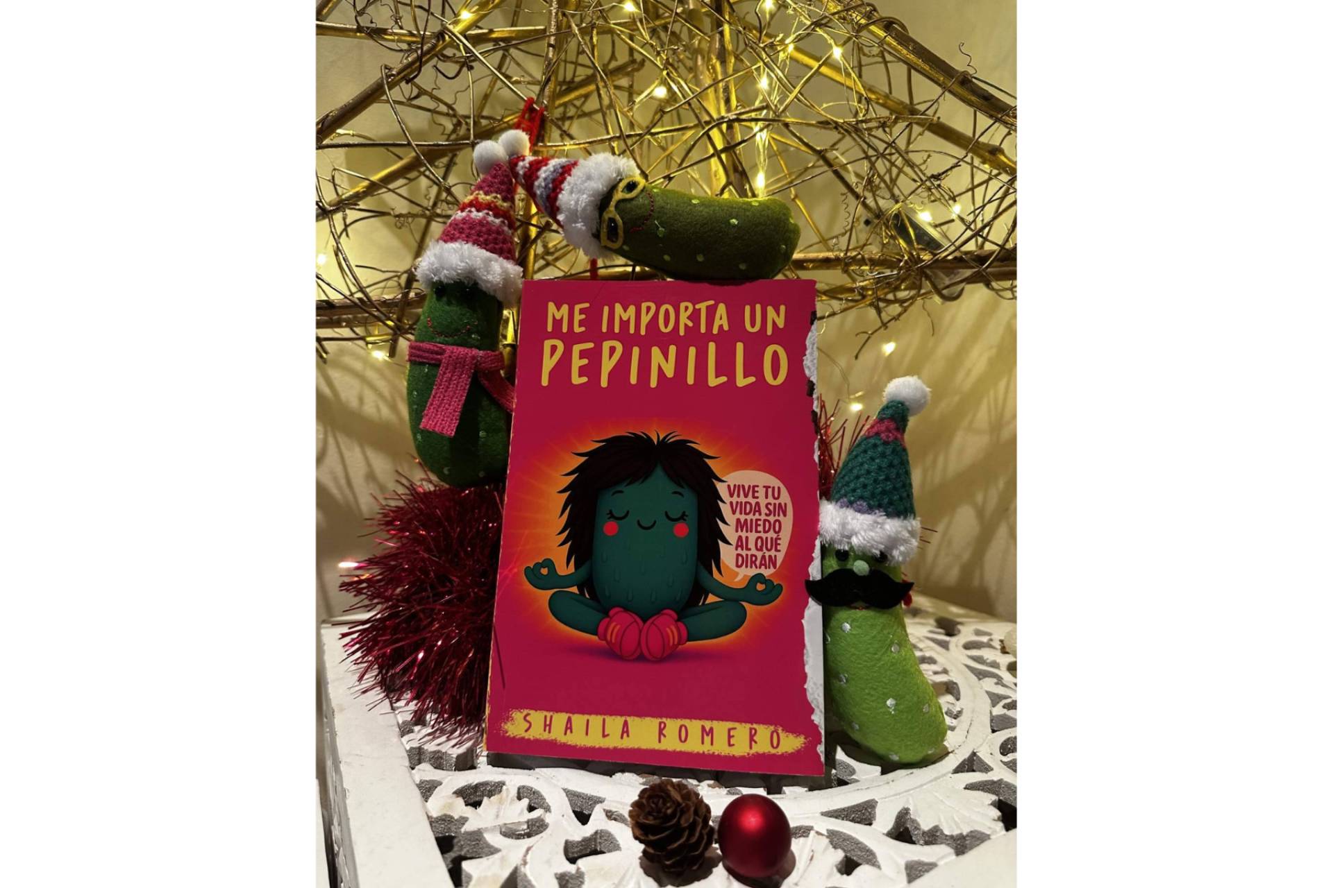 'Me importa un pepinillo', una invitación para dejar de exigirse tanto