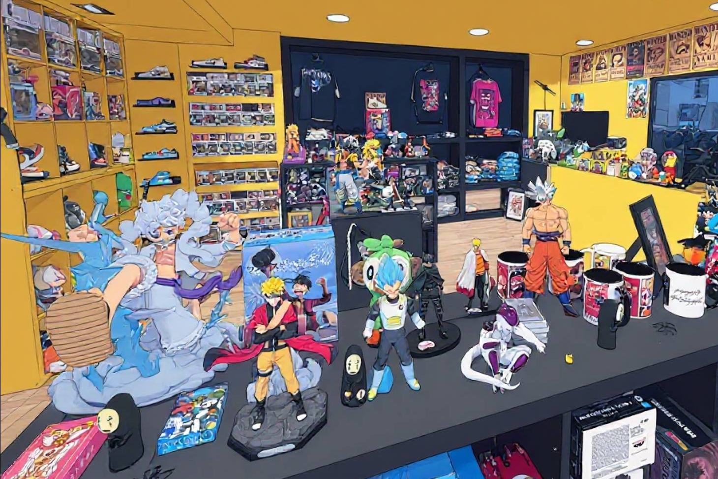 Kokohai; tienda de anime con zapatillas exclusivas