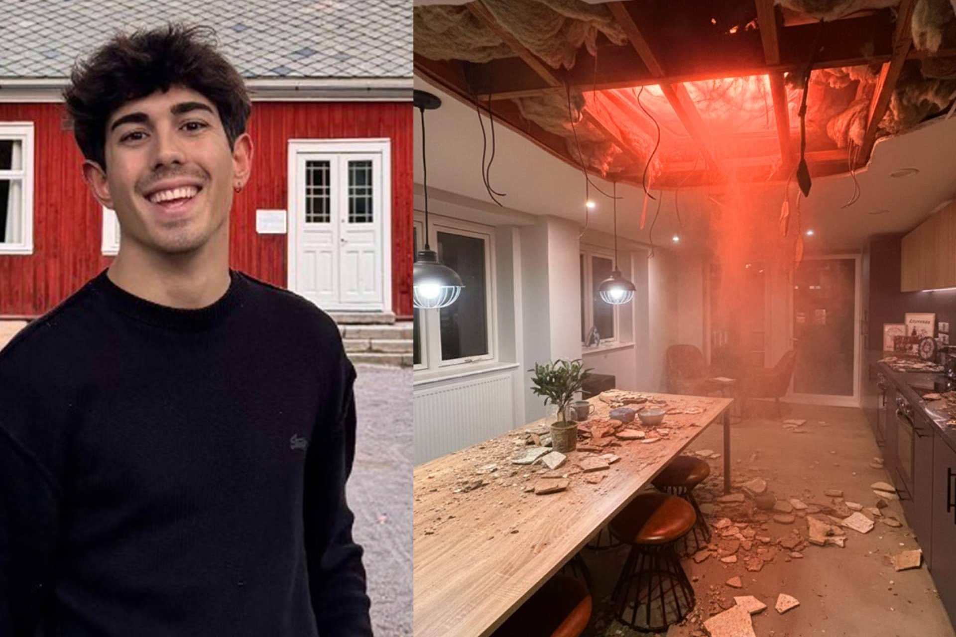 Un creador español transforma su residencia de Londres en el 'Upside Down' y sorprende en redes