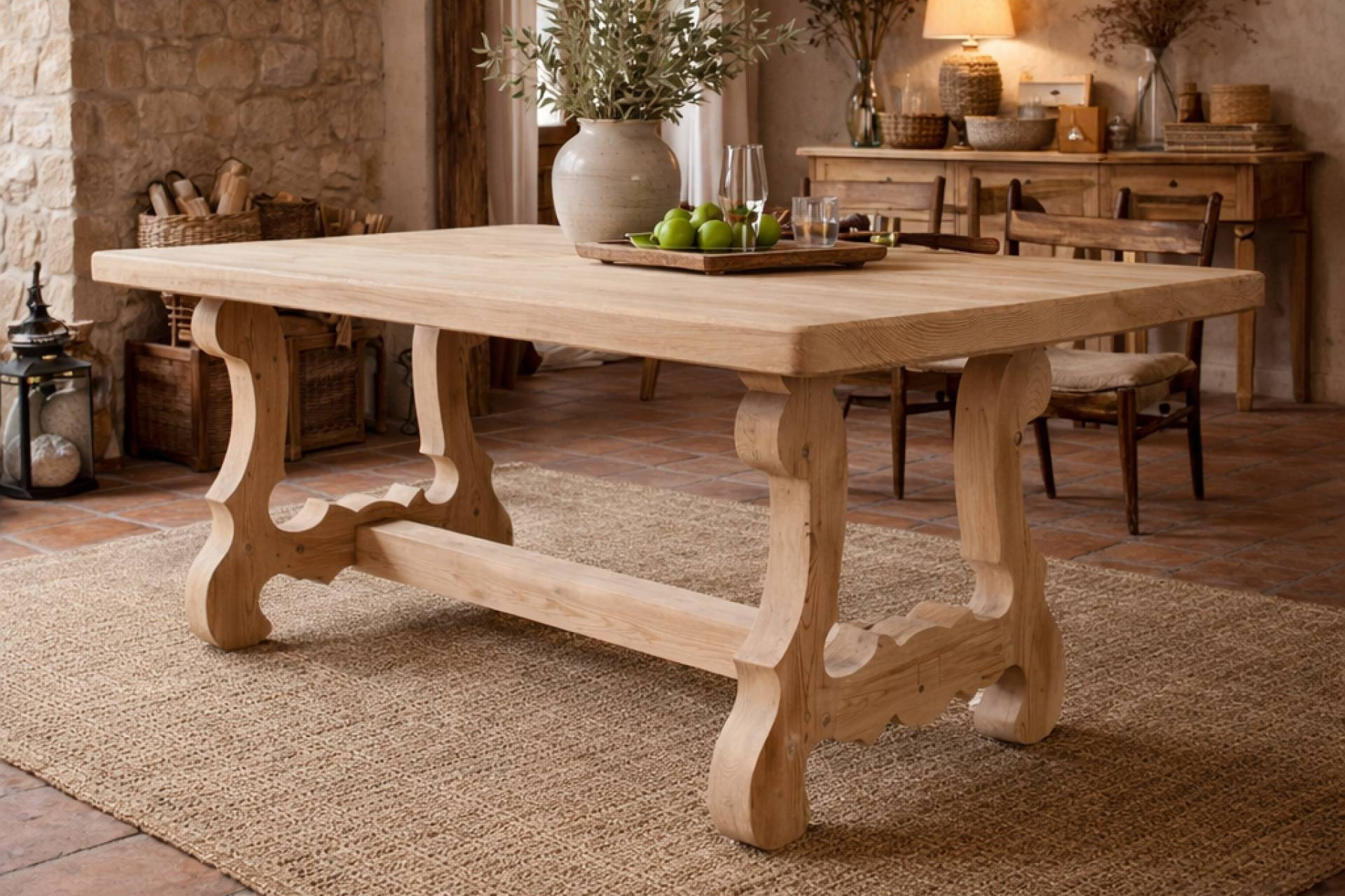 Muebles rústicos de madera y mesas de comedor de todos los estilos, el sello característico de Muebles Baena