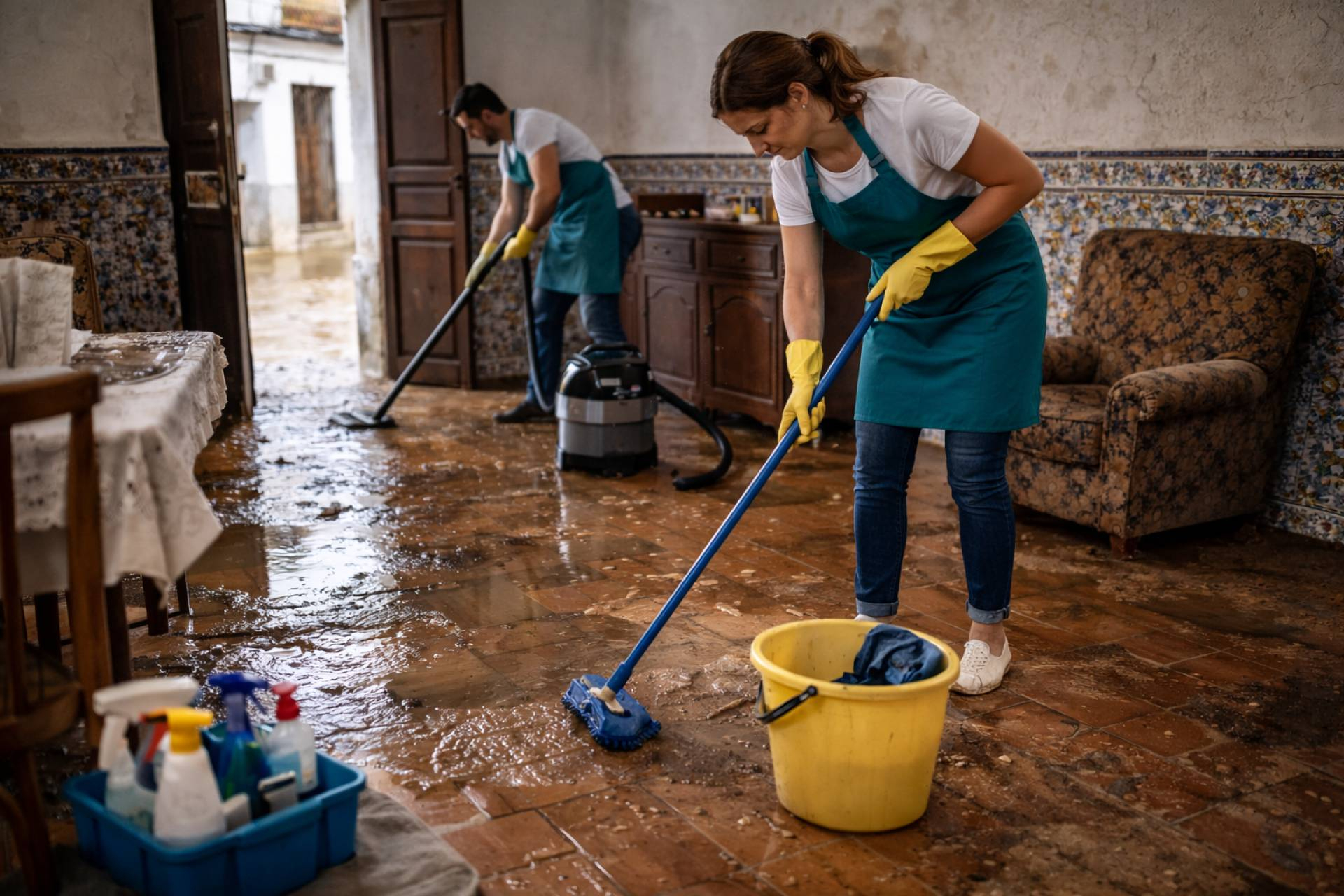 España afronta arreglos en viviendas tras el temporal; plataformas digitales concentran la demanda