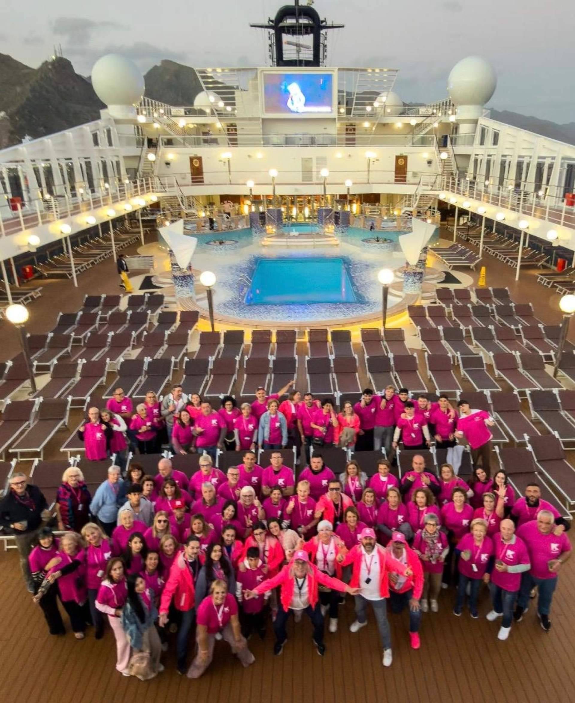 Los cruceros se consolidan como viaje en grupo entre los jóvenes españoles en 2026