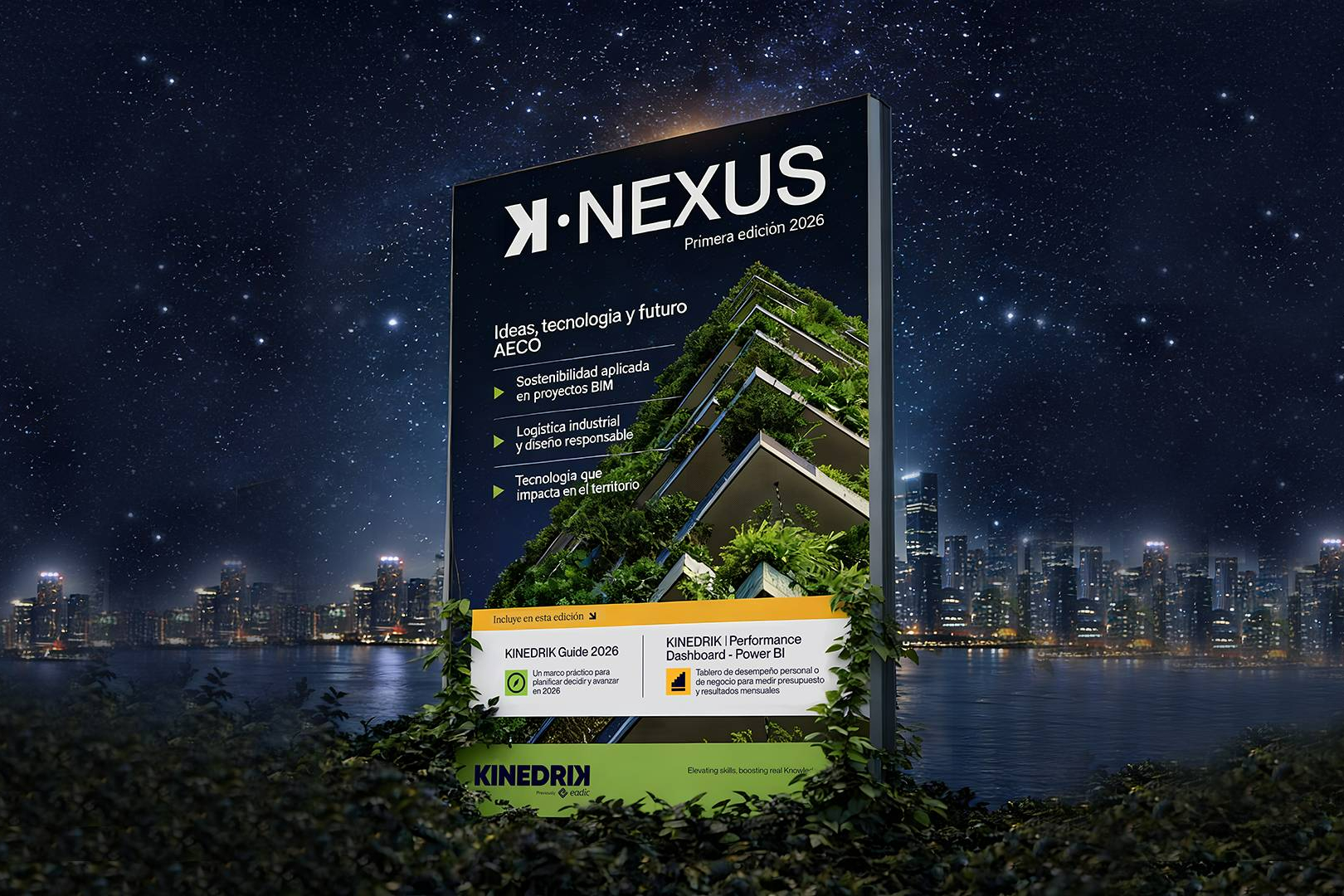 KINEDRIK lanza revista K.NEXUS para analizar el sector AECO desde el criterio profesional